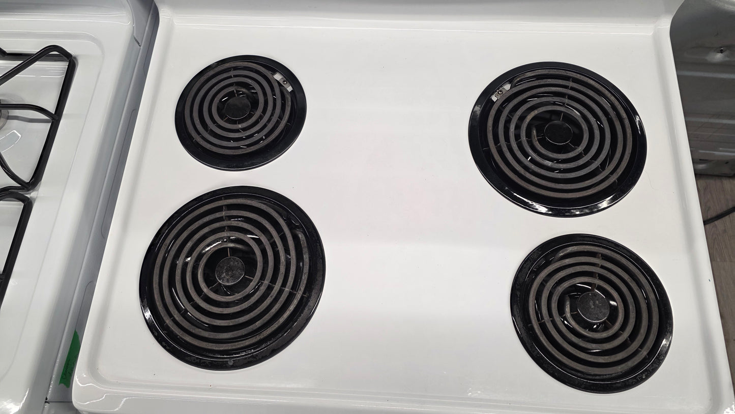 Kenmore 30" White Coil Top Range 970-515421