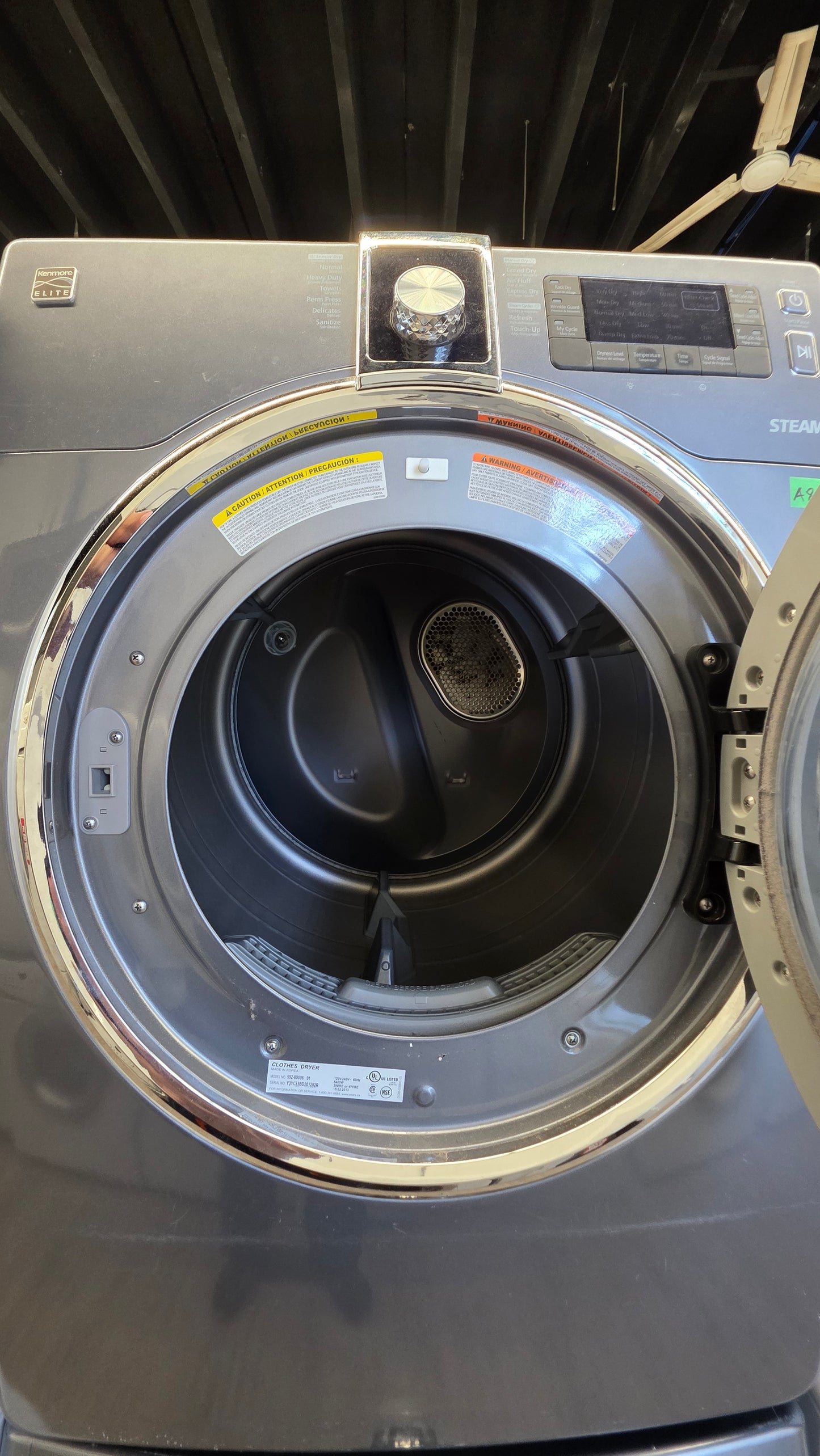 Kenmore 27" Front Load Washer and Dryer Set