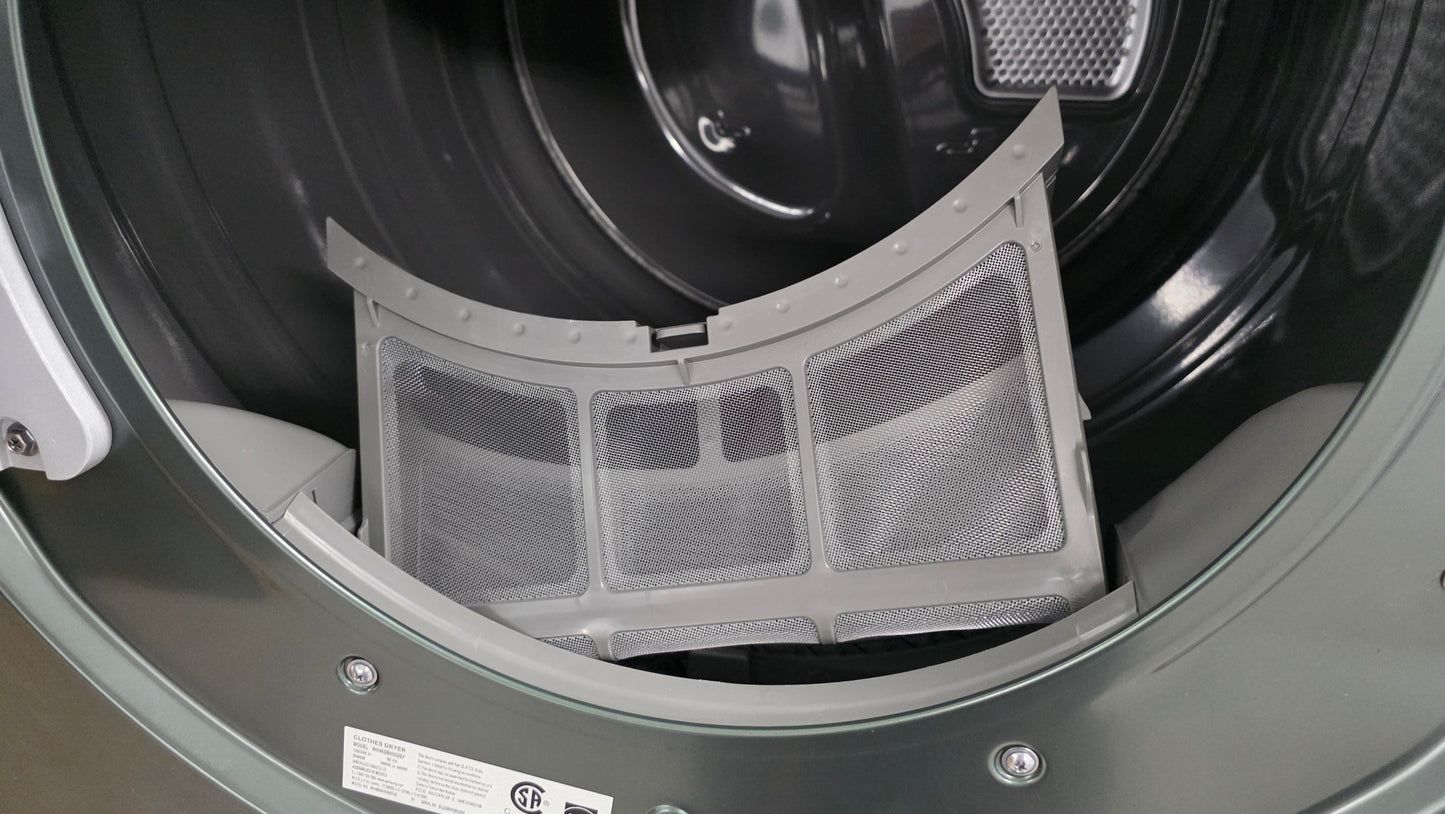 Open Box Samsung 27" Front Load Washer and Dryer Combo - washer WH46DBH550E dryer WH46DBH55OEF
