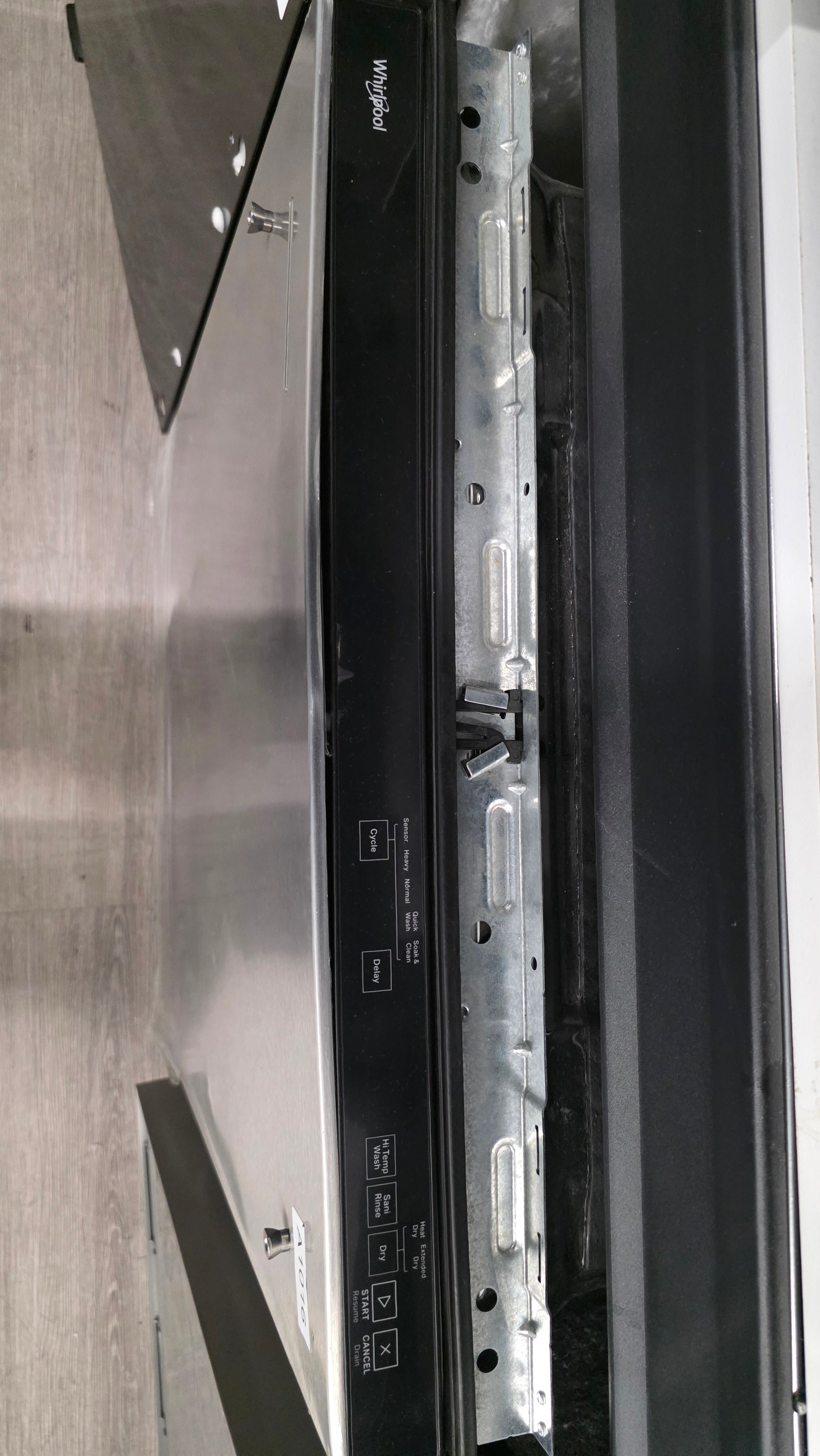 Open Box Whirlpool 24" Stainless Steel Dishwasher WTA80SAKZ3
