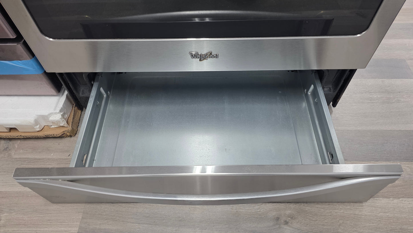 Whirlpool 30" Slide-in Glass Top Range-YWEE730H0DS0