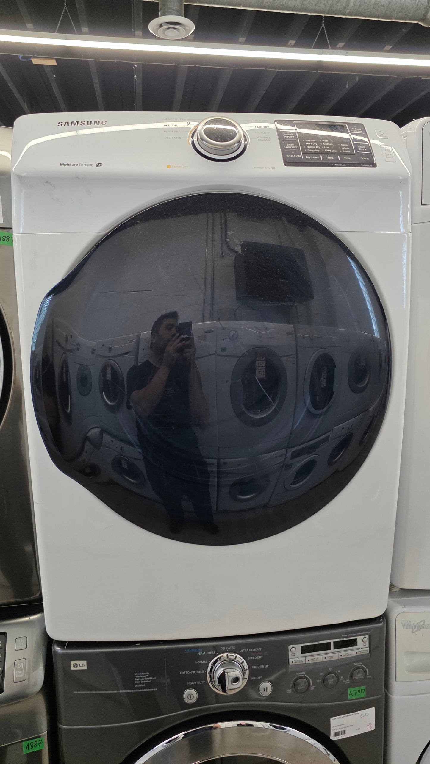 Samsung 27" Front Load Dryer- DV42H5000EW/AC