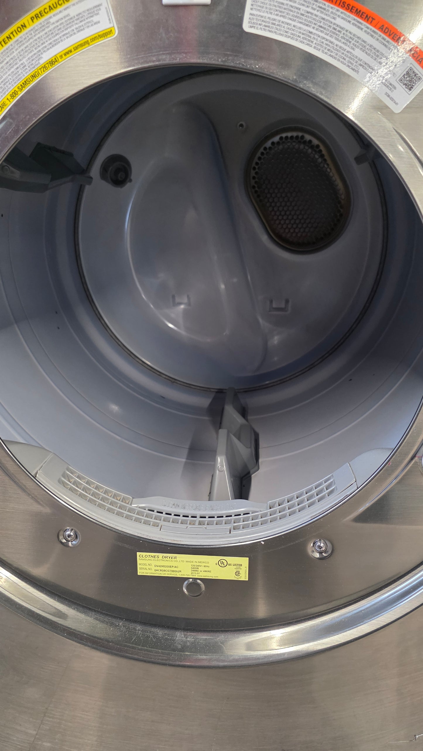 Samsung 27"Front Load Dryer DV42H5200EP/AC