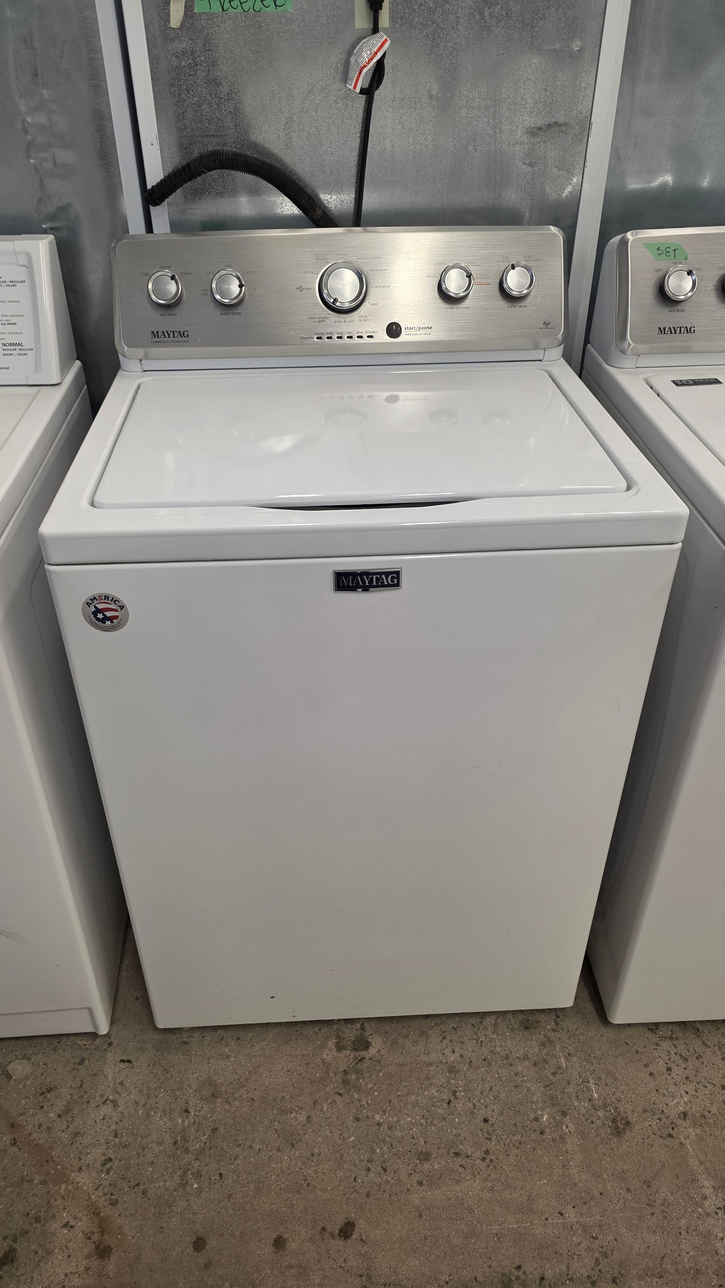 Maytag 27" Top Load Washer (Model MVWC465HW2)