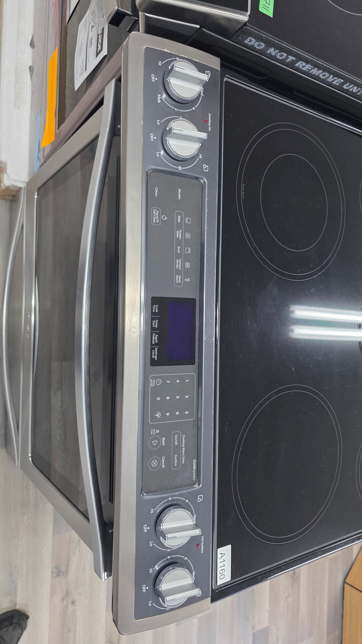 Whirlpool 30" Slide-in Glass Top Range-YWEE730H0DS0