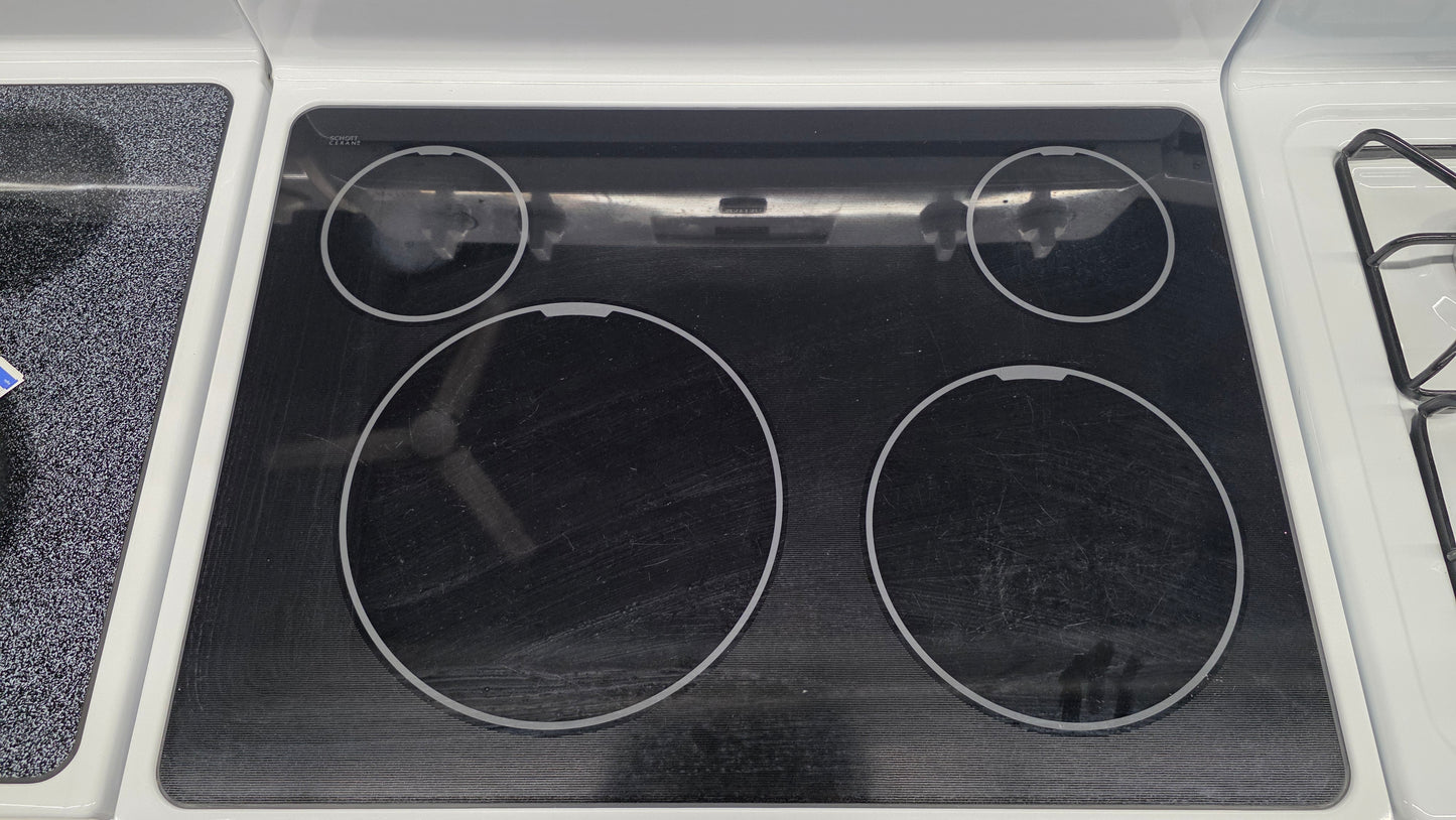 Maytag 30" Glass Top Range YMER7651WW 1