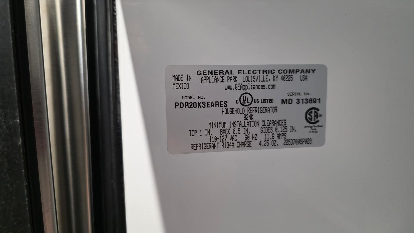 GE 30" Bottom Freezer Fridge PDR20KSEARES