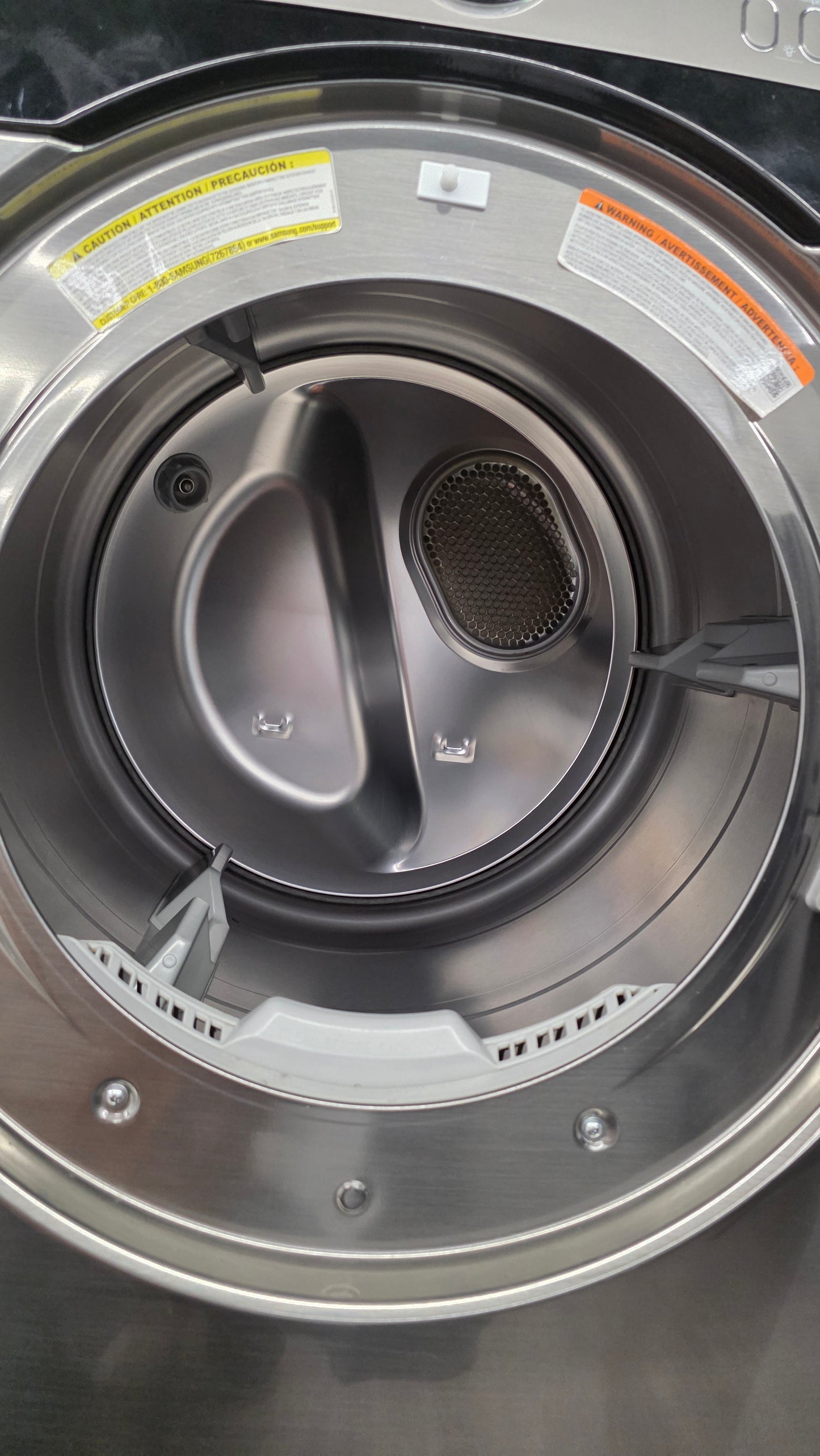 Samsung 27" Front Load Dryer with pedestal -DV405ETPASU