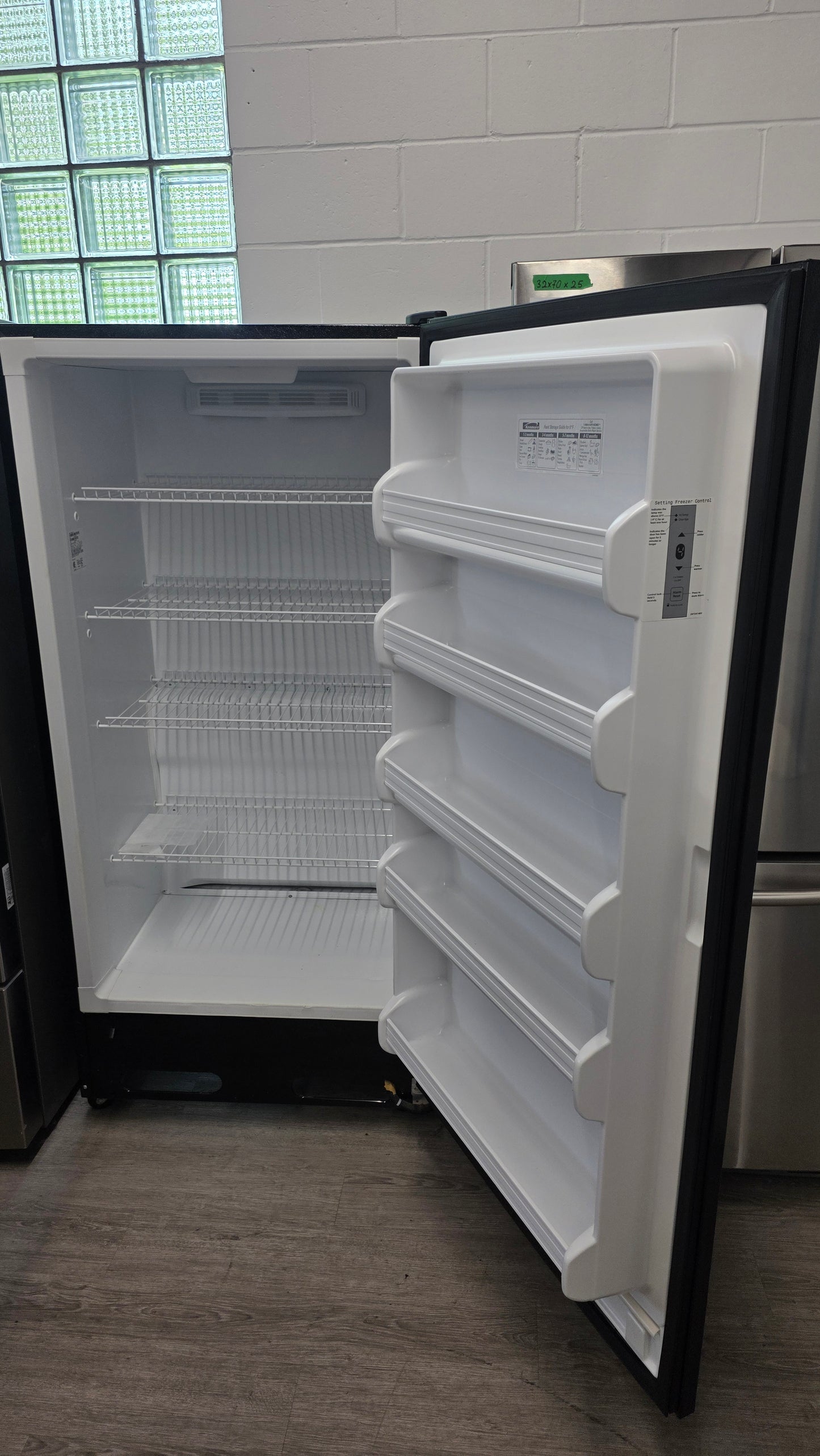 Kenmore 33" Black Upright Freezer 970-C257492