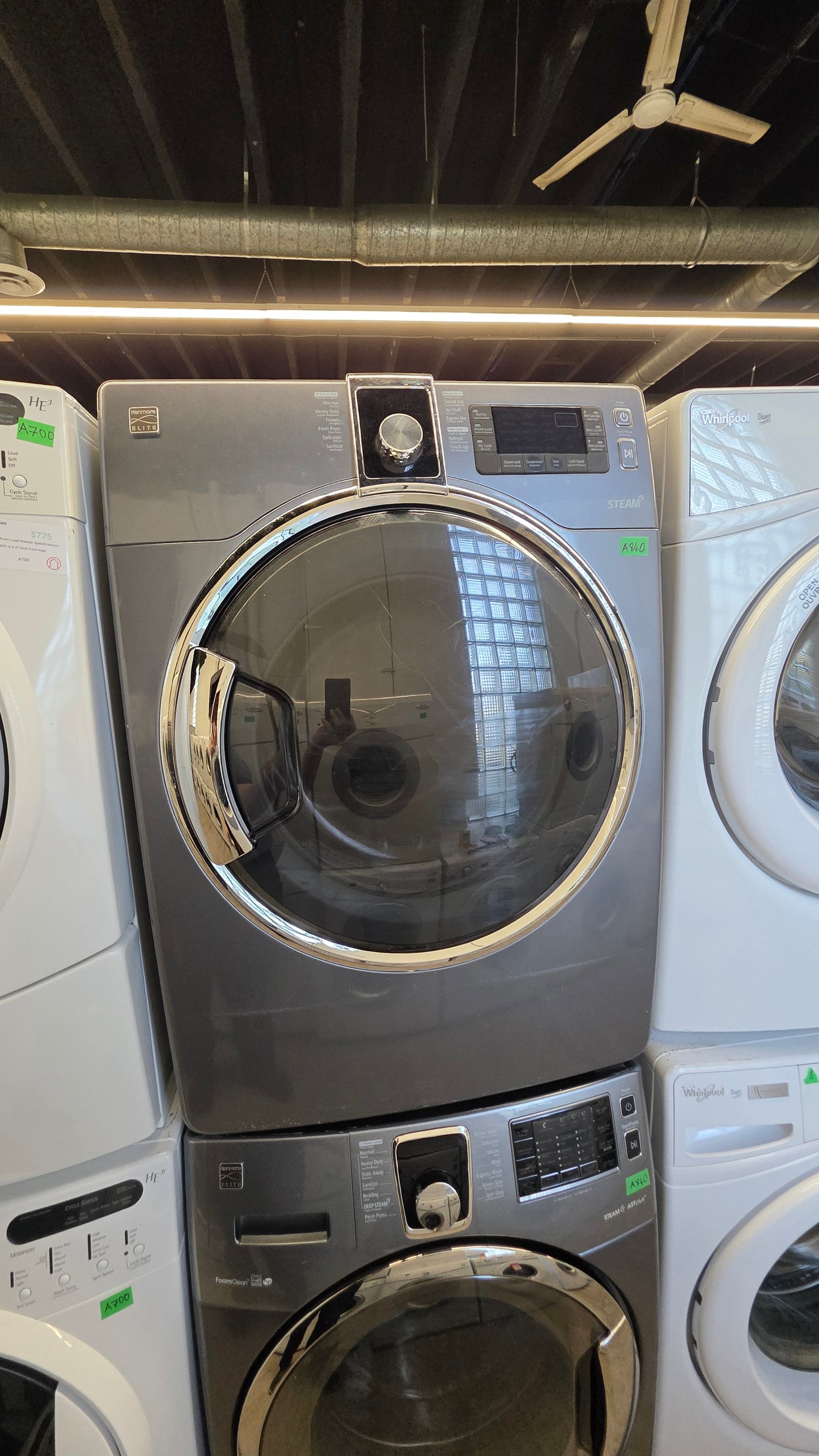 Kenmore 27" Front Load Washer and Dryer Set
