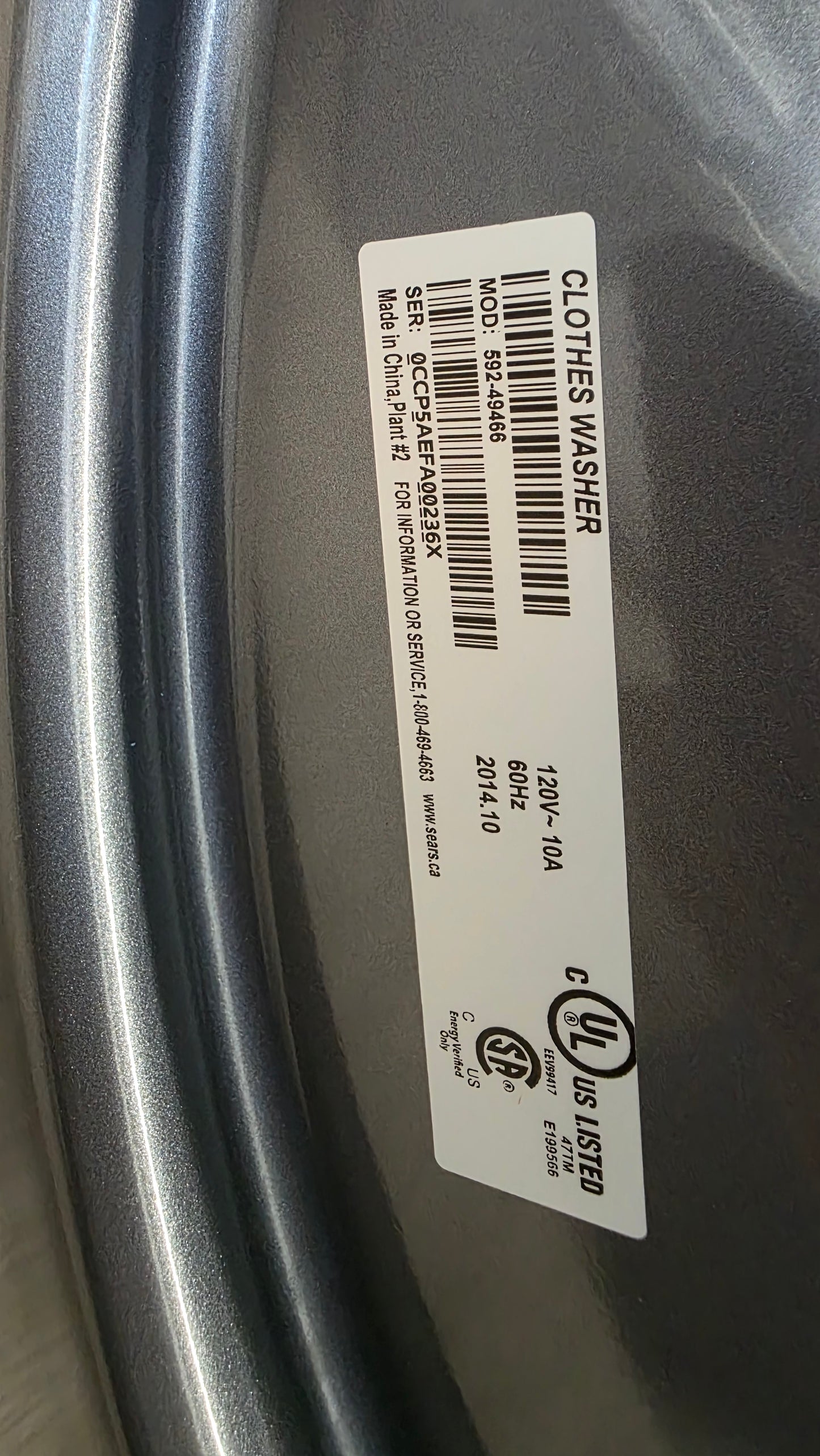Kenmore 27" Front Load Washer and Dryer Set