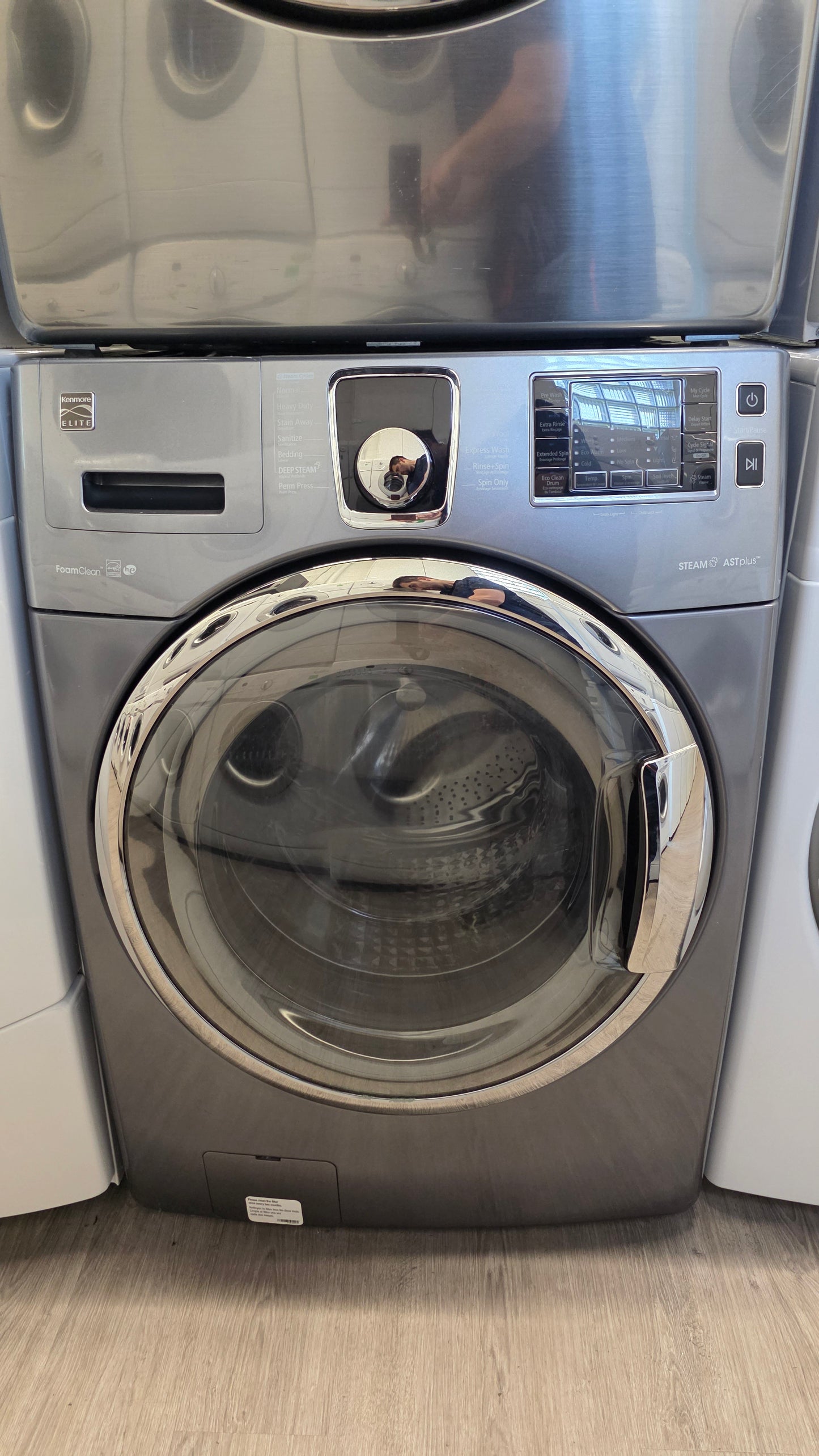 Kenmore 27" Front Load Washer and Dryer Set