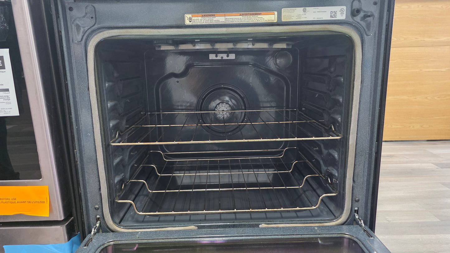 Whirlpool 30" Slide-in Glass Top Range-YWEE730H0DS0
