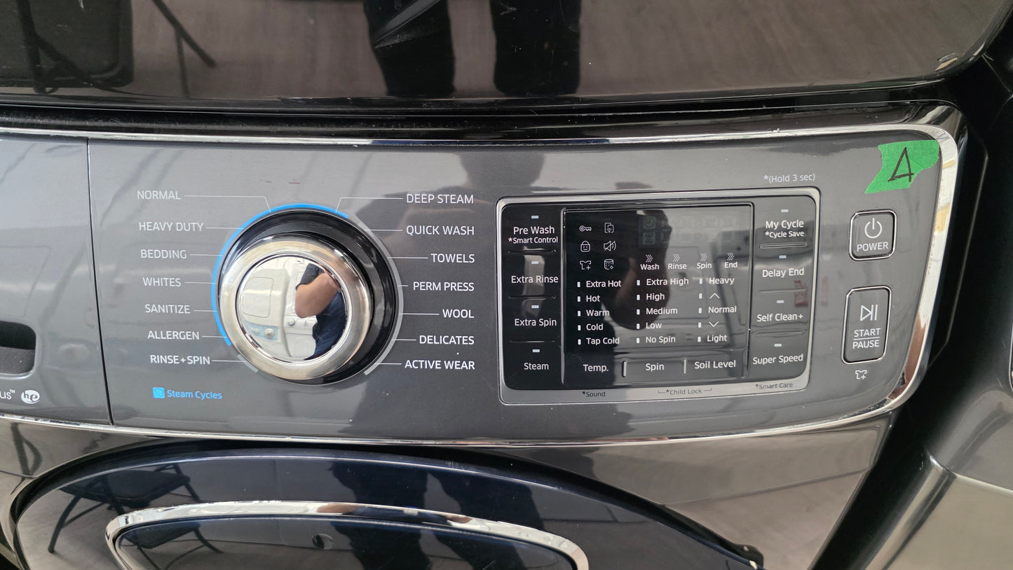 Samsung 27" Front Load Washer/Dryer Set- washer WF45K6500AV/A2 dryer DV45K6500EV