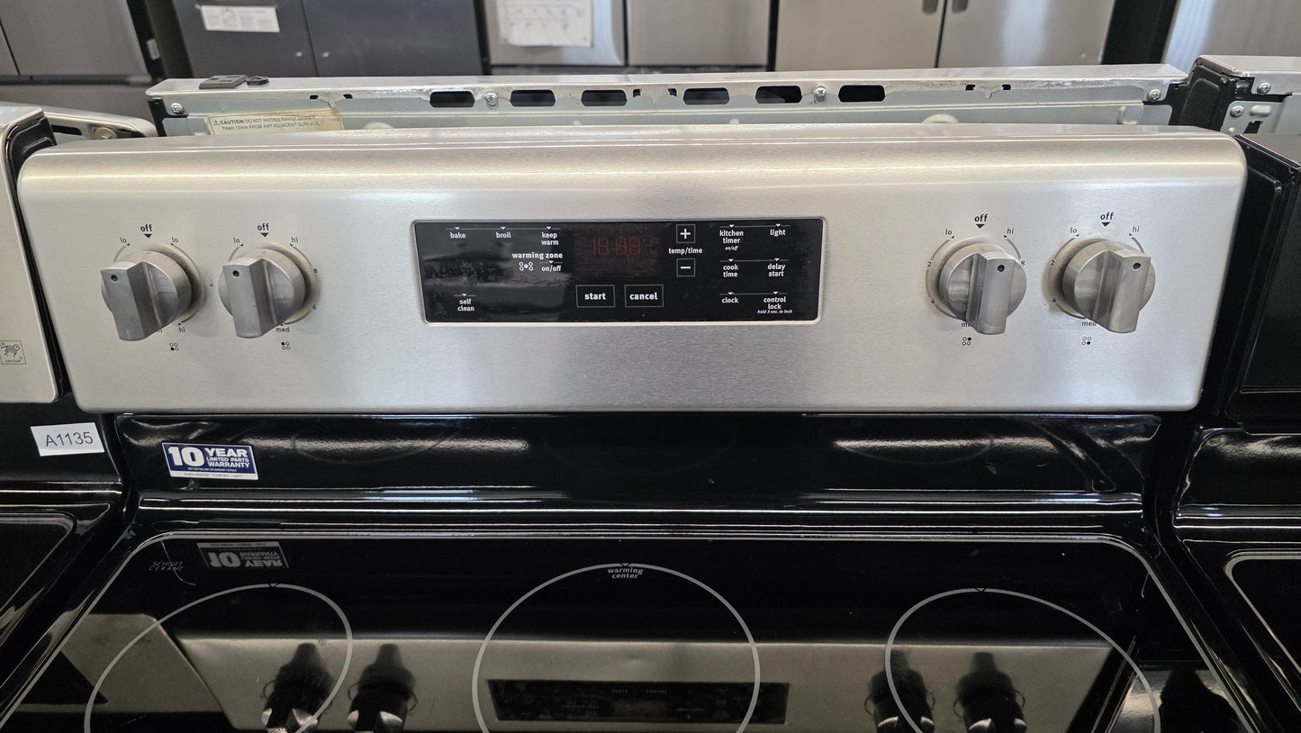 Maytag 30" Glass Top Range YMER660FZ1