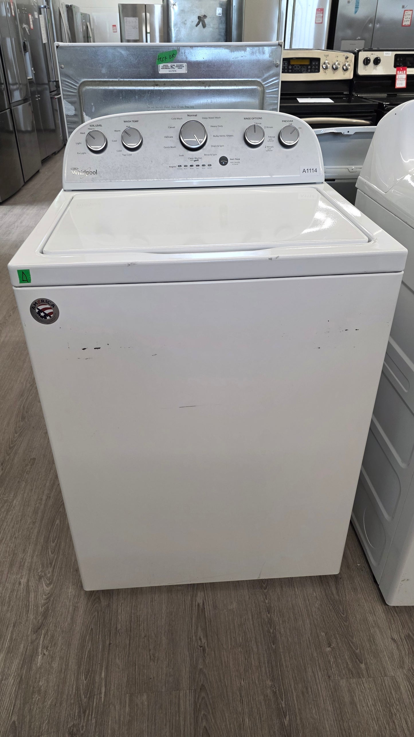 Whirlpool 27" Top Load Washer- WTW5000DW1