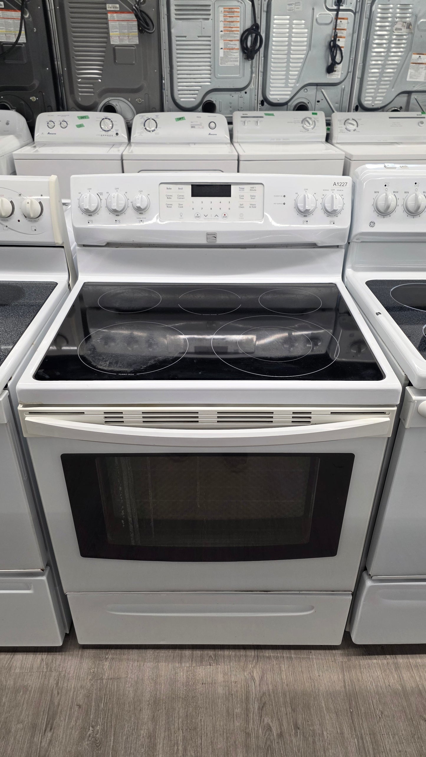 Kenmore 30" Glass Top Range 970C653120