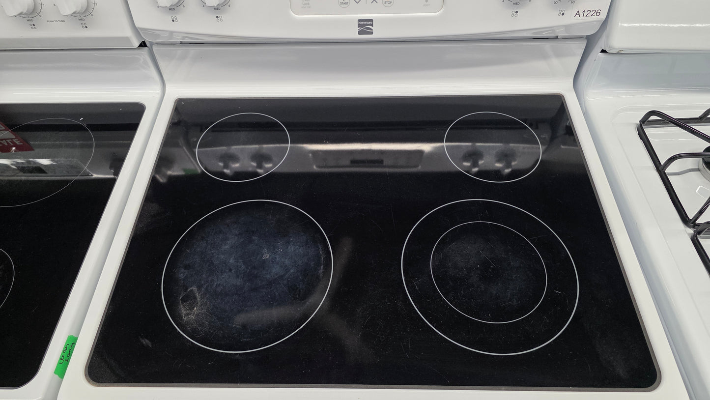 Kenmore 30" Glass Top Range 970C603220