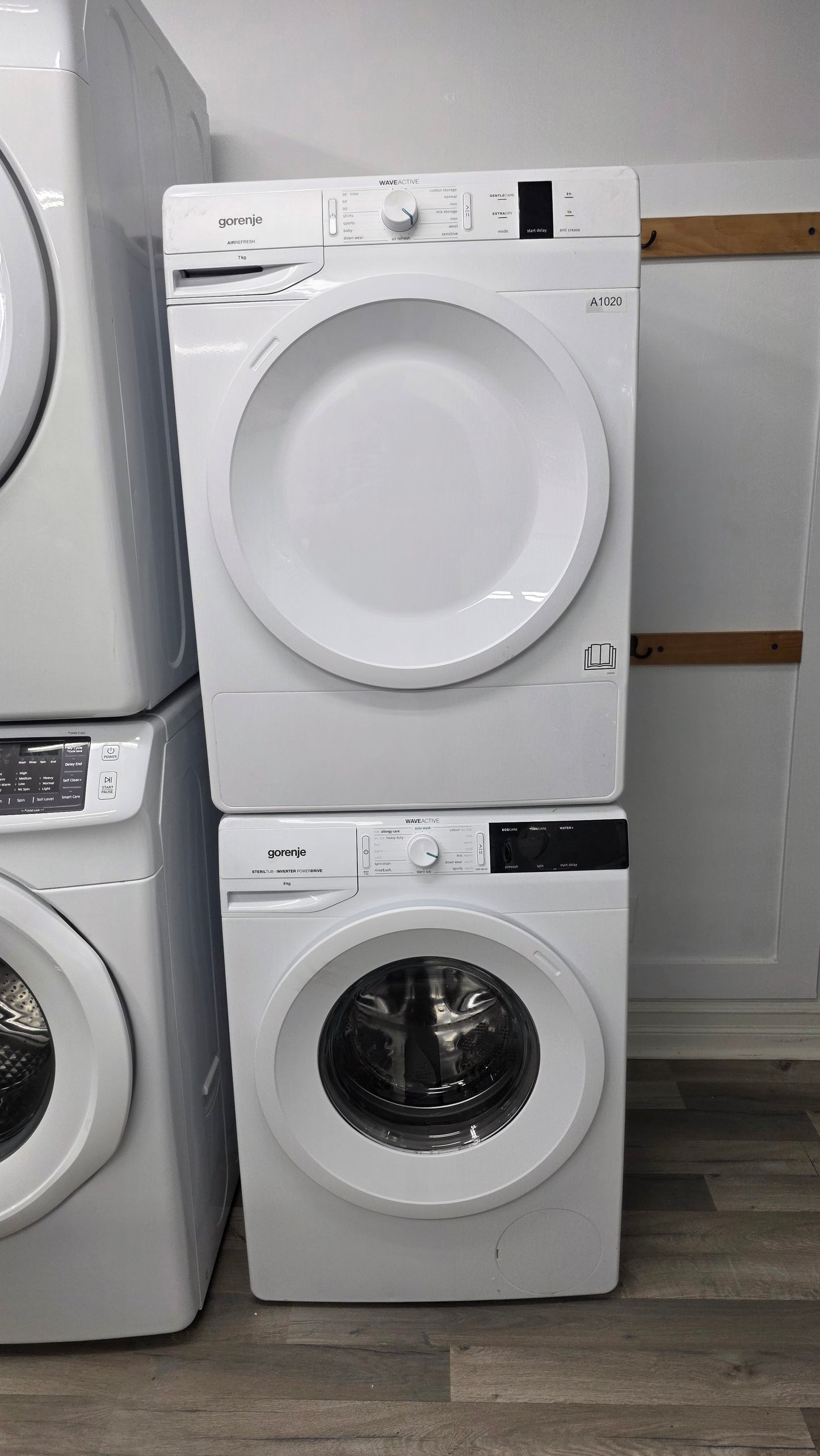 Gorenje 24" Front Load WASHER-DRYER Set