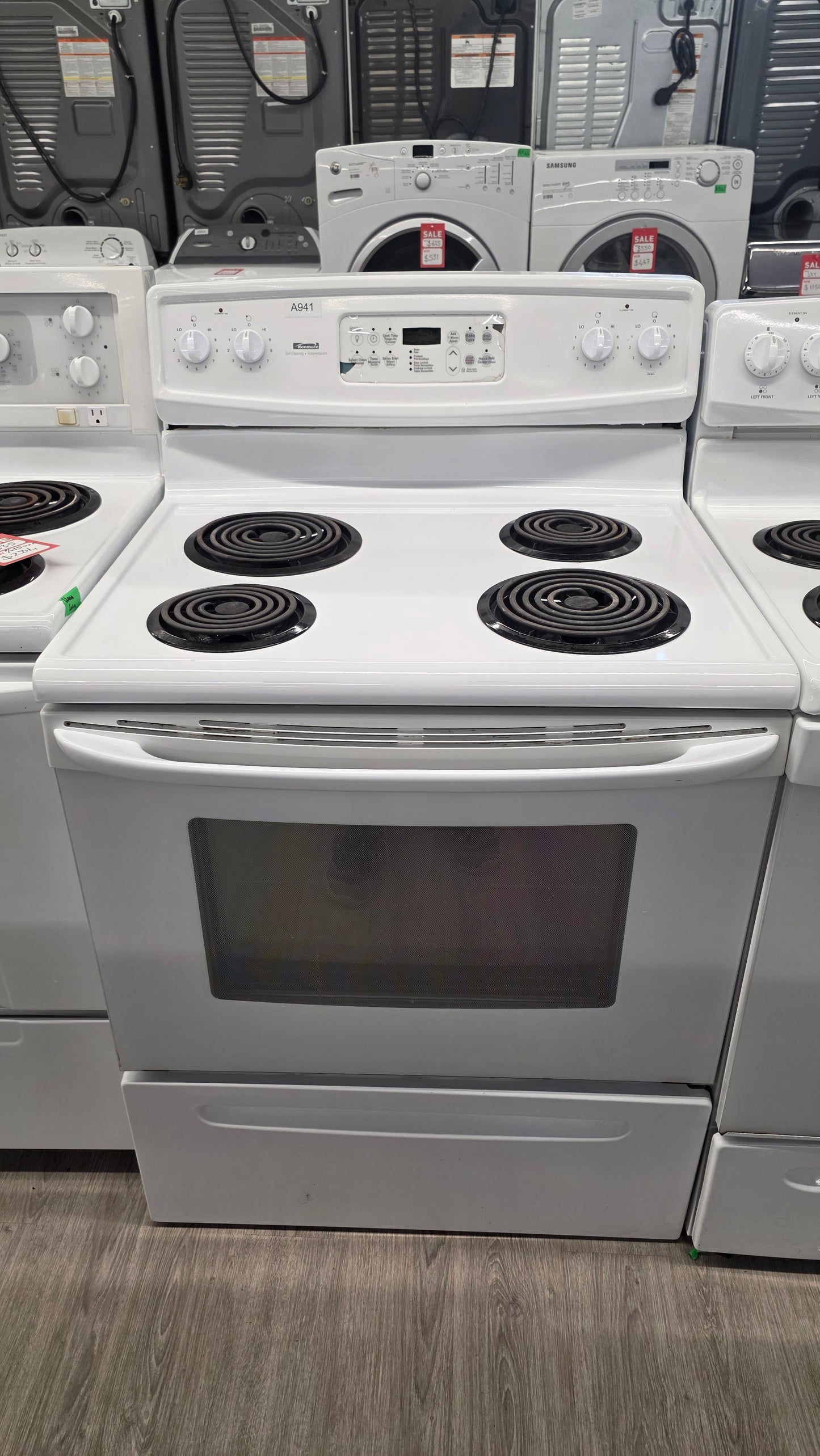 Kenmore 30" Coil Top Range- C970-556125