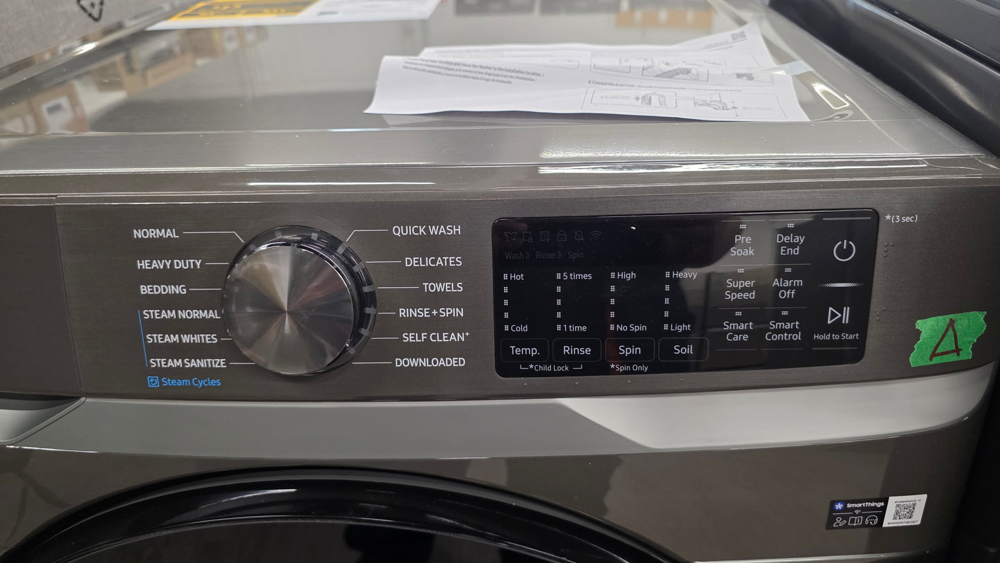 Open Box Samsung 27" Front Load Washer WF45B63OOAP