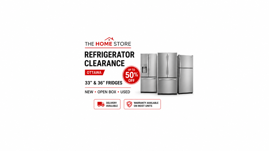 Refrigerator Clearance Ottawa – Up to 50% Off 33” & 36” Fridges