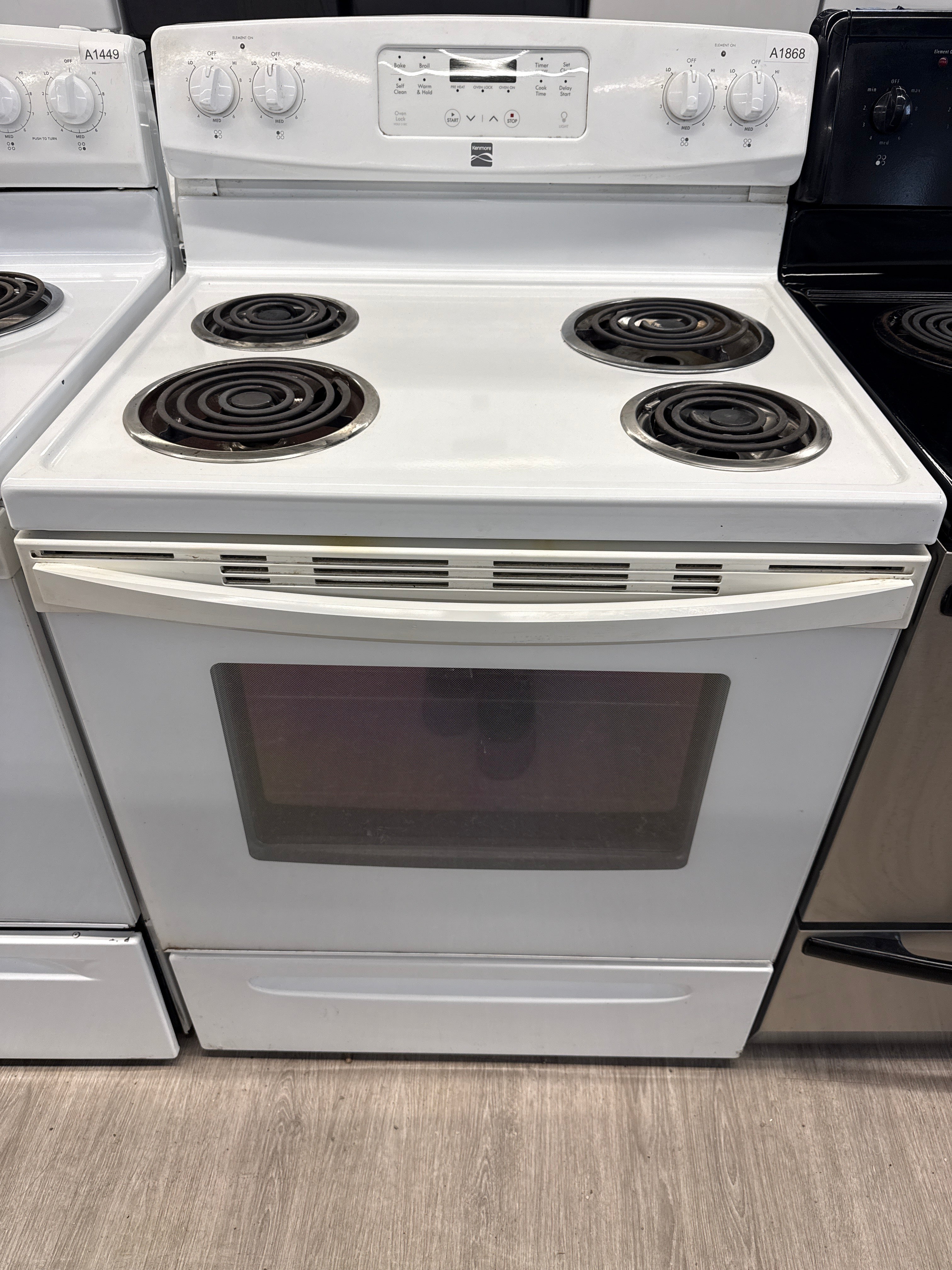 Kenmore 30" Freestanding Coil Top Range - 970C503220