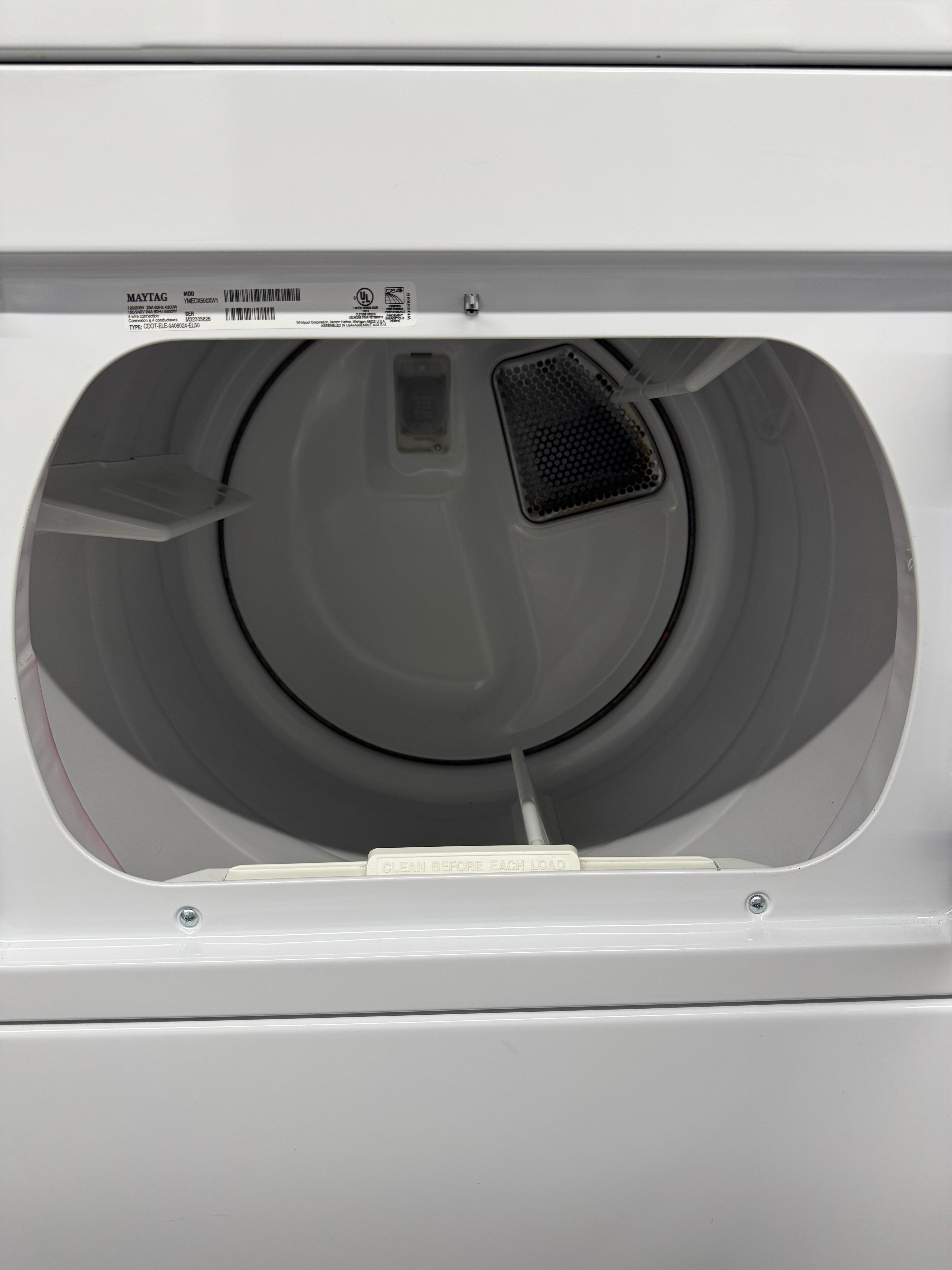 Maytag  27” Front Load Dryer- YMEDX500XW1