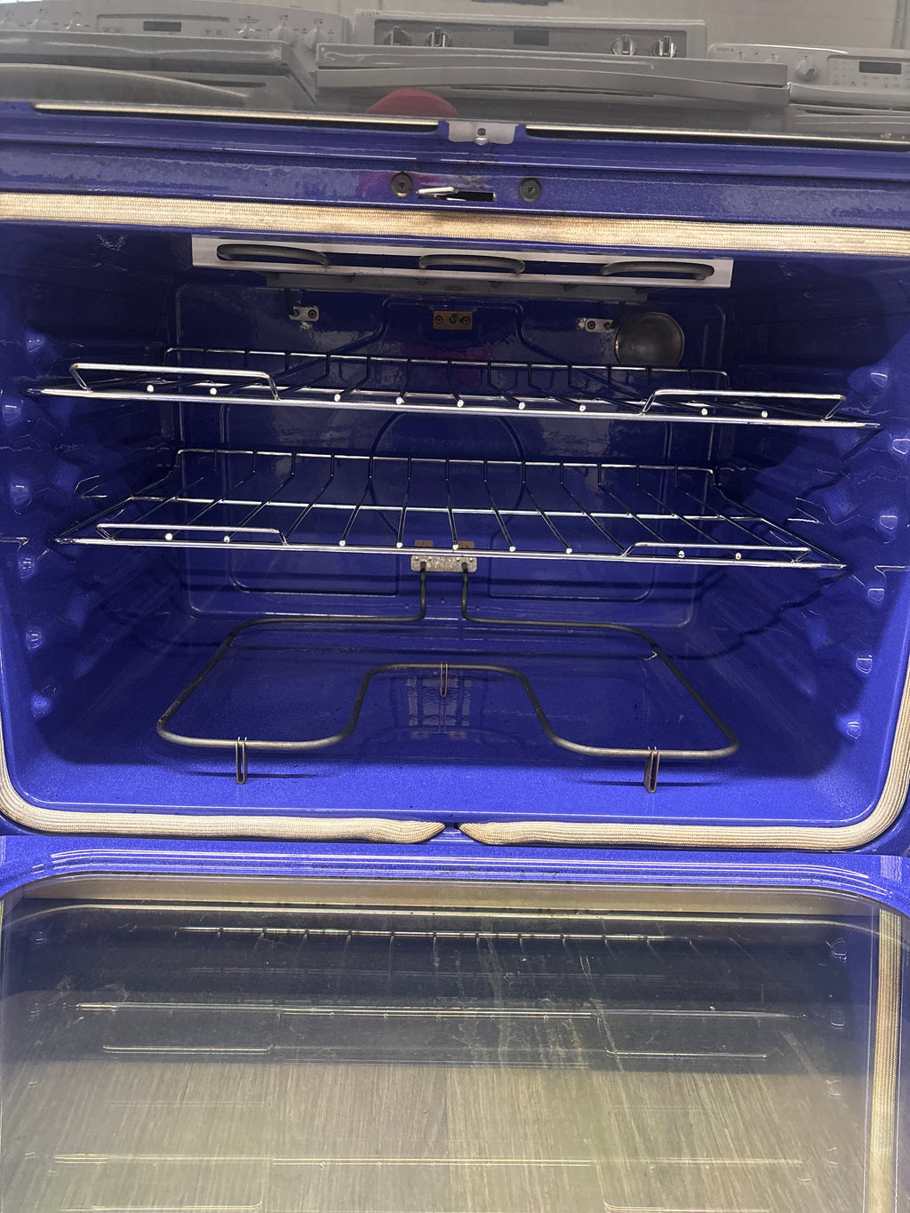 LG 30” Freestanding Double Oven Glass Top Range - LDE3031ST/00