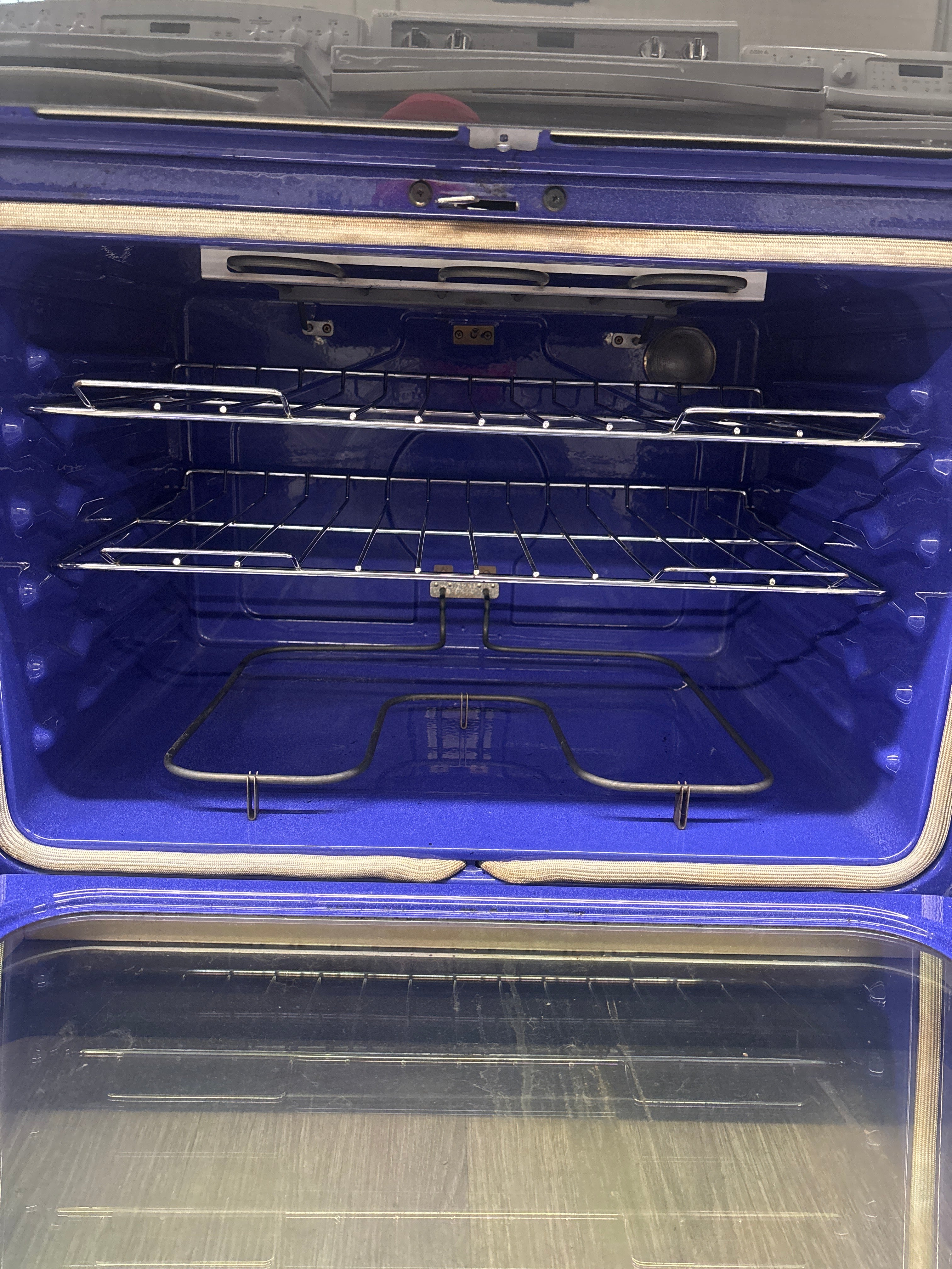 LG 30” Freestanding Double Oven Glass Top Range - LDE3031ST/00