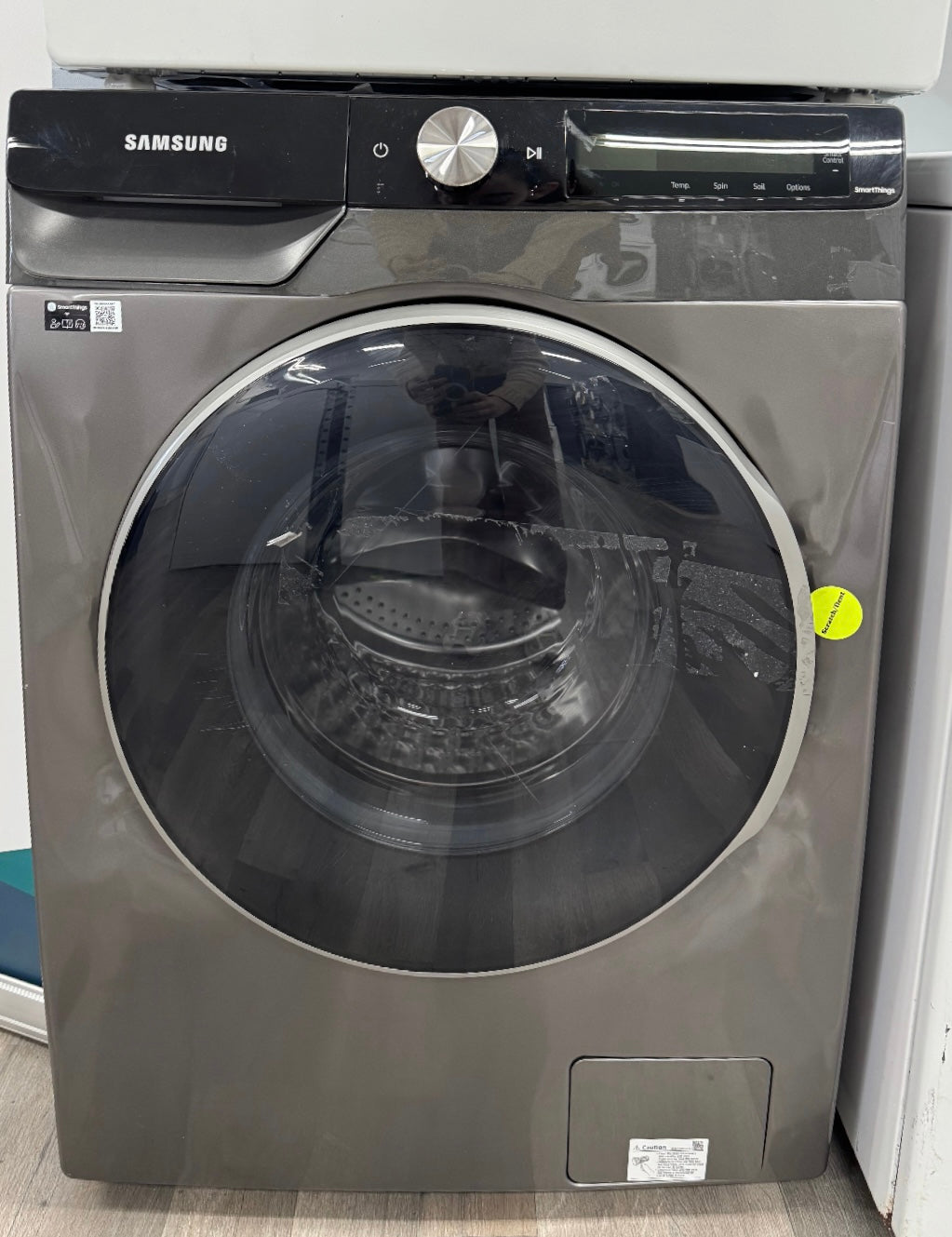 OPEN BOX - SAMSUNG 24” Front Load Washer - WW25B6900AX
