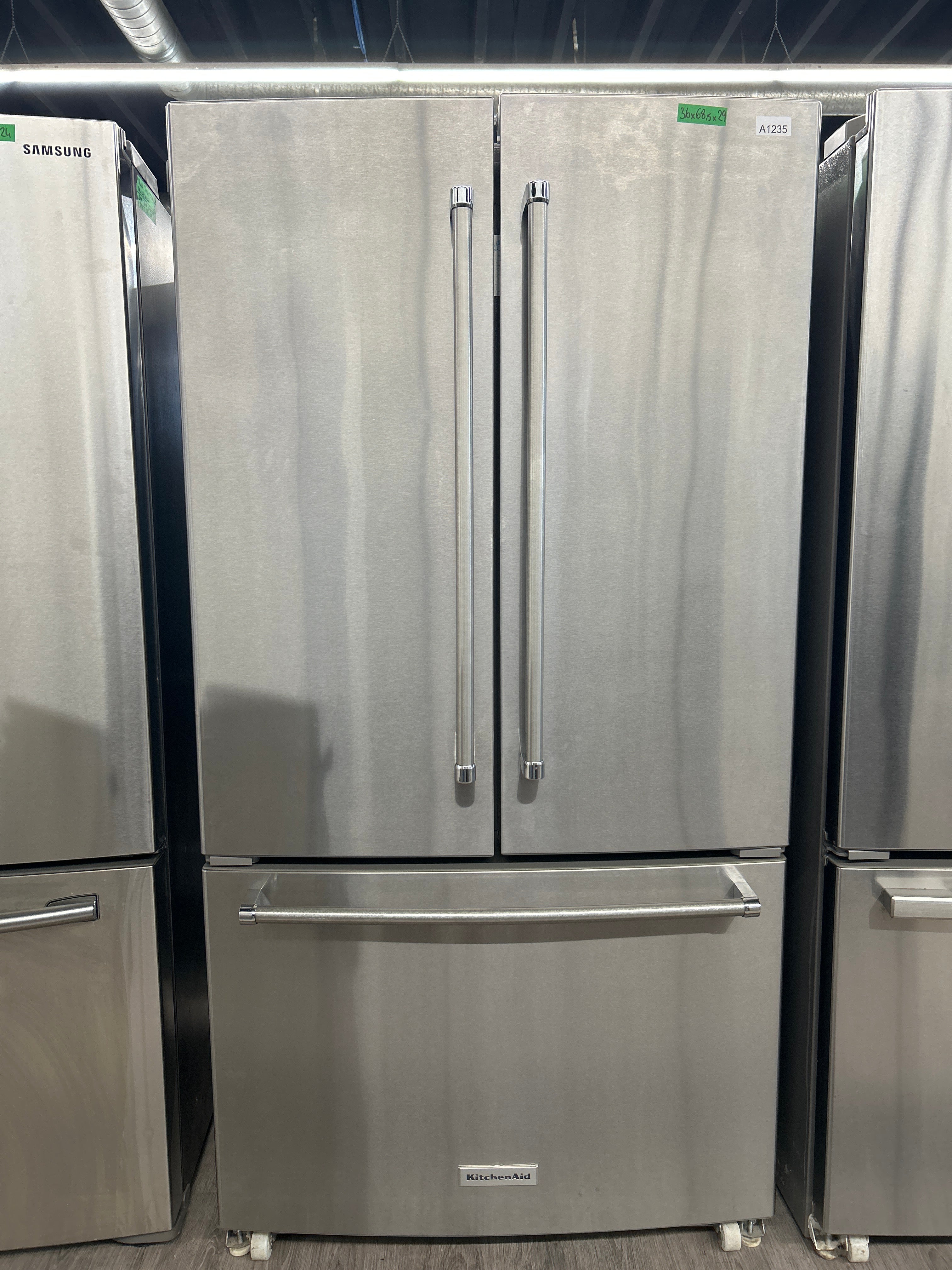 KitchenAid 36” French Door Refrigerator - KRFF 305ESS00