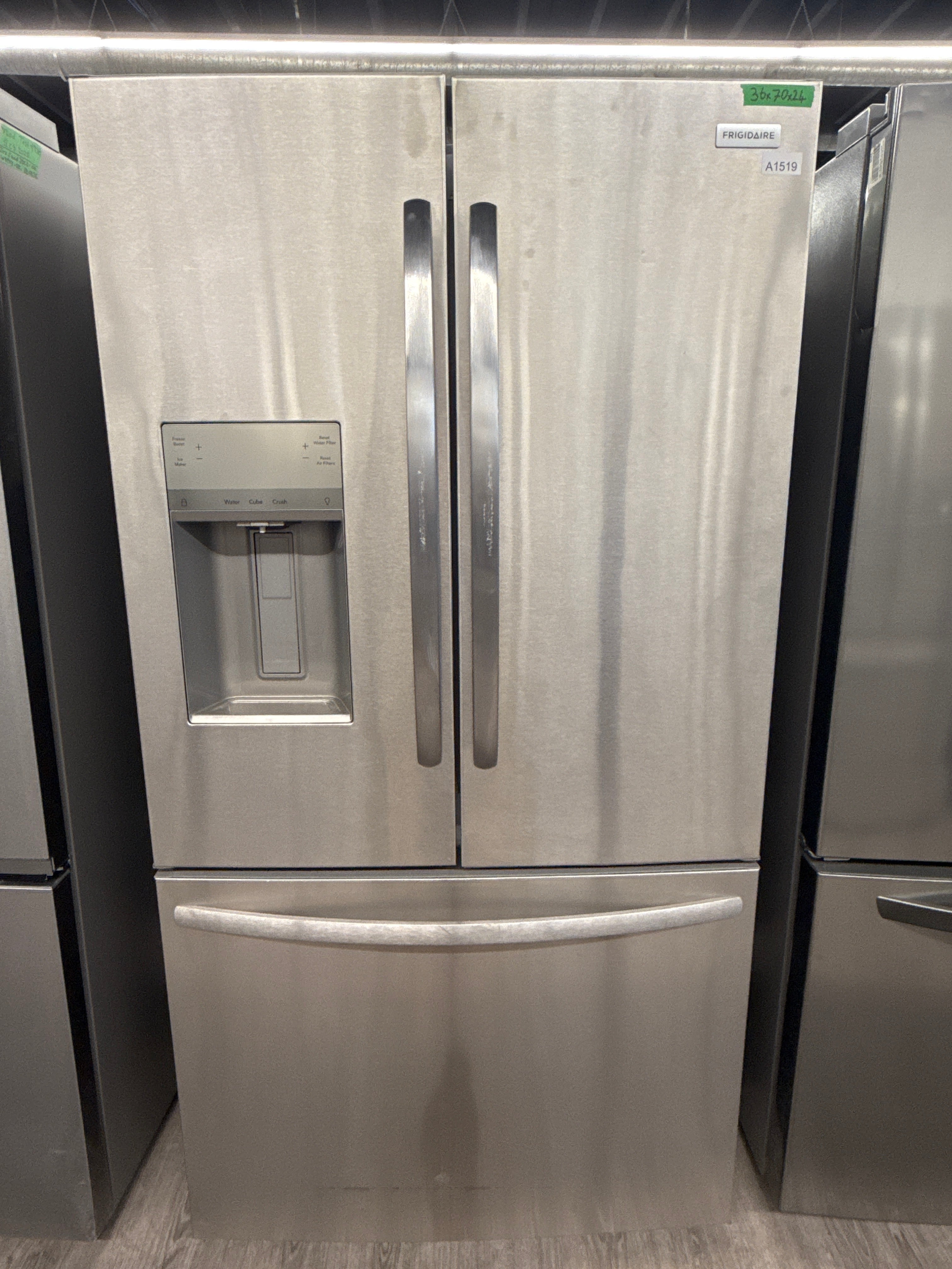 Frigidaire 36” French Door Refrigerator with Water & Ice Dispenser - FRFC2323AS9