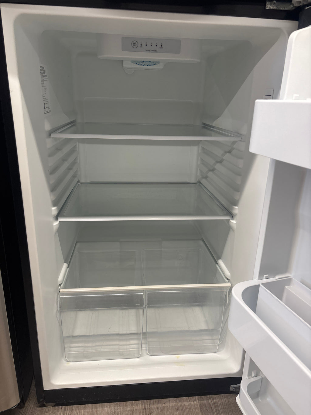 FRIGIDAIRE 24” Top Freezer Refrigerator - FFET1222QS