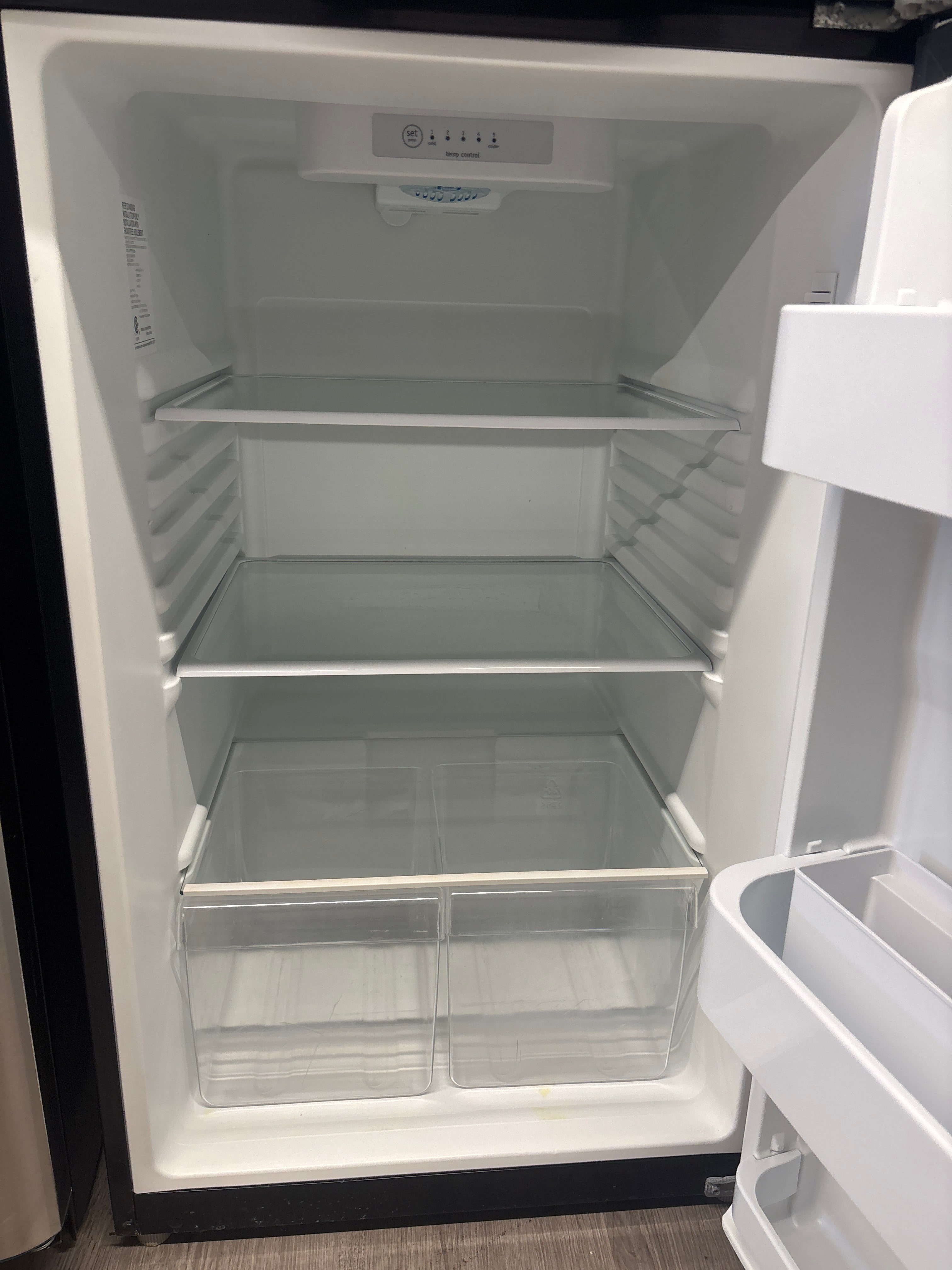 FRIGIDAIRE 24” Top Freezer Refrigerator - FFET1222QS