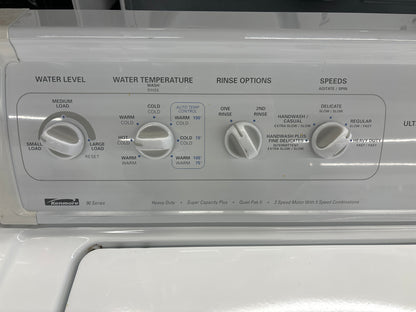 KENMORE 27" TOP LOAD WASHER AND DRYER SET 110.20922990 / 110.C60842990