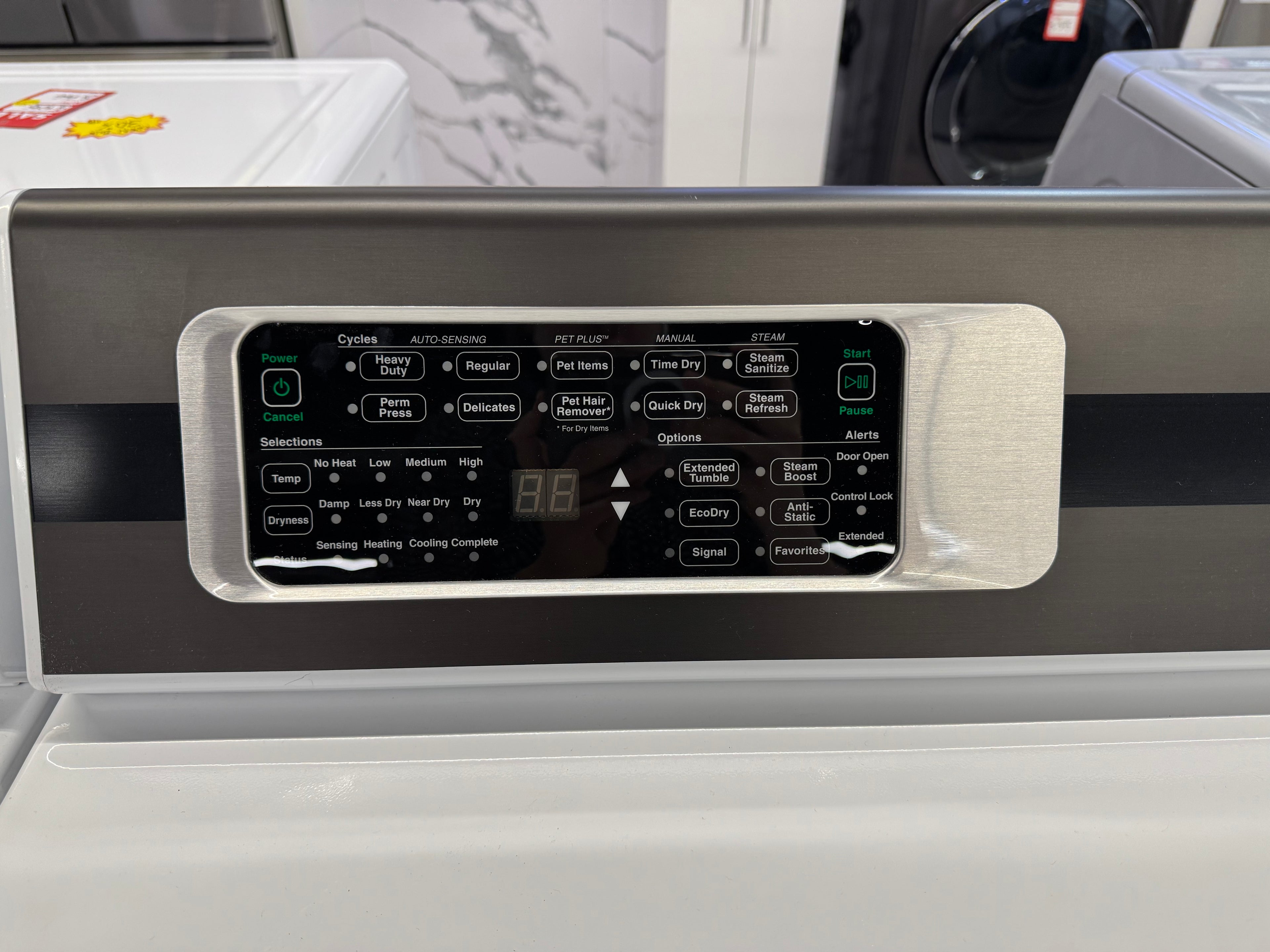 OPEN BOX - Huebsch 27" Commercial Washer & Dryer Set (ZWN63RSN116CW01 & ZDEE9RYS178CW01)