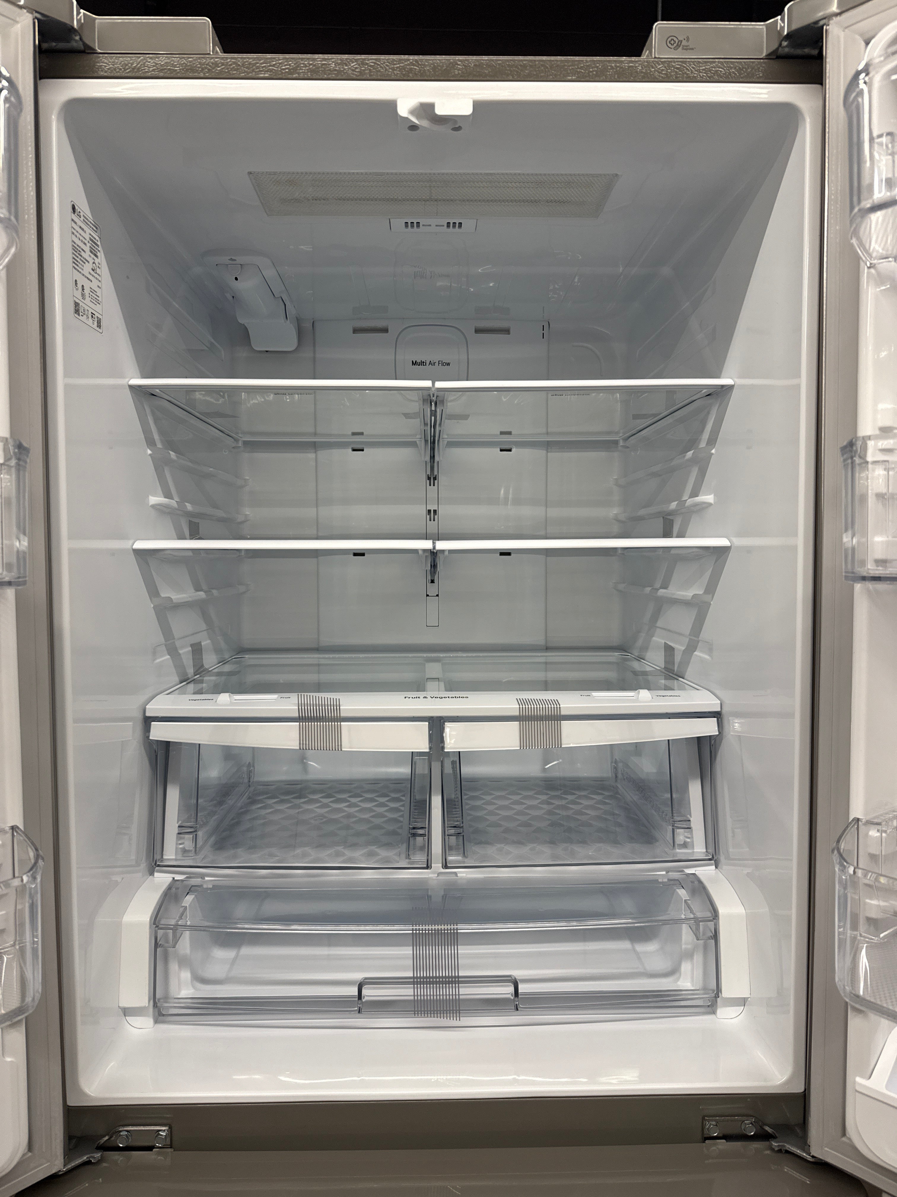 LG 30” French Door Refrigerator - LRFWS2200S (1 YEAR MANUFACTURER WARRANTY)