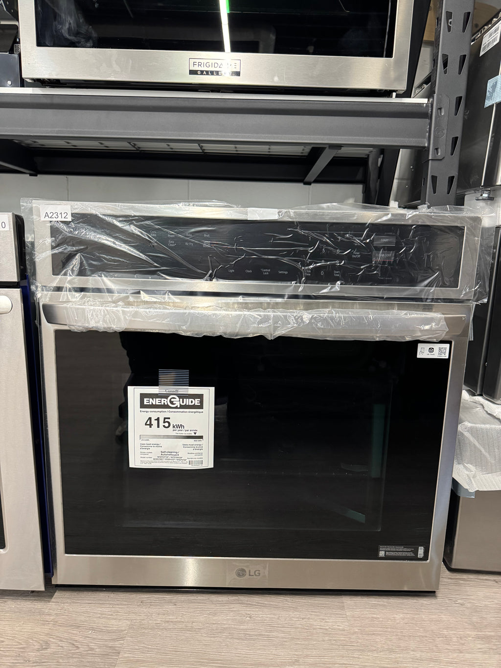 NEW LG 30” wall oven- WSEP3723F
