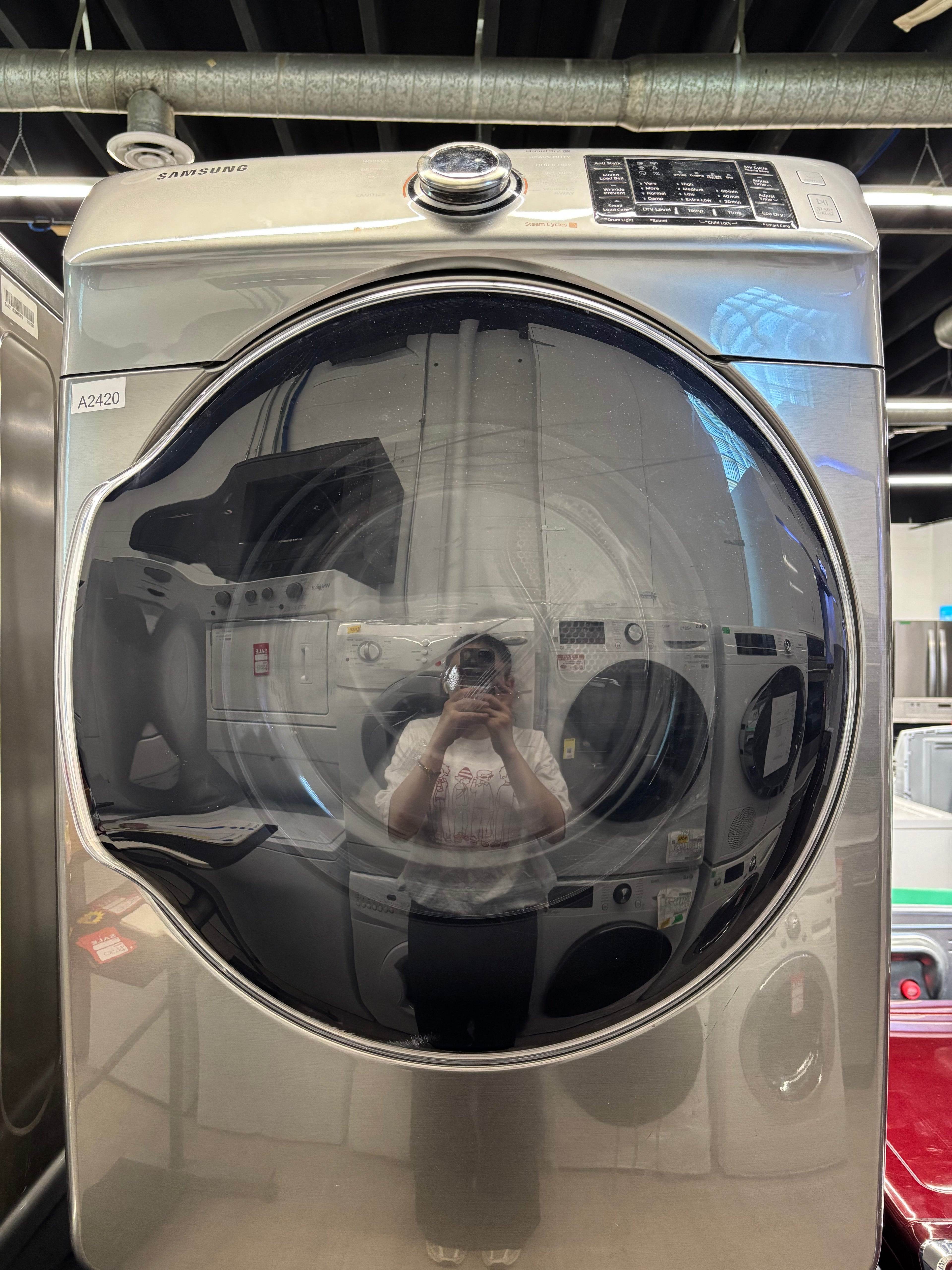 Samsung 27” Front Load Dryer - DVE45M5500P/AC