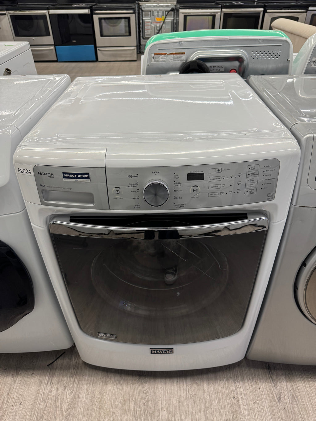 Maytag 27" Front Load Washer MHW7100DW0 – White | Ottawa