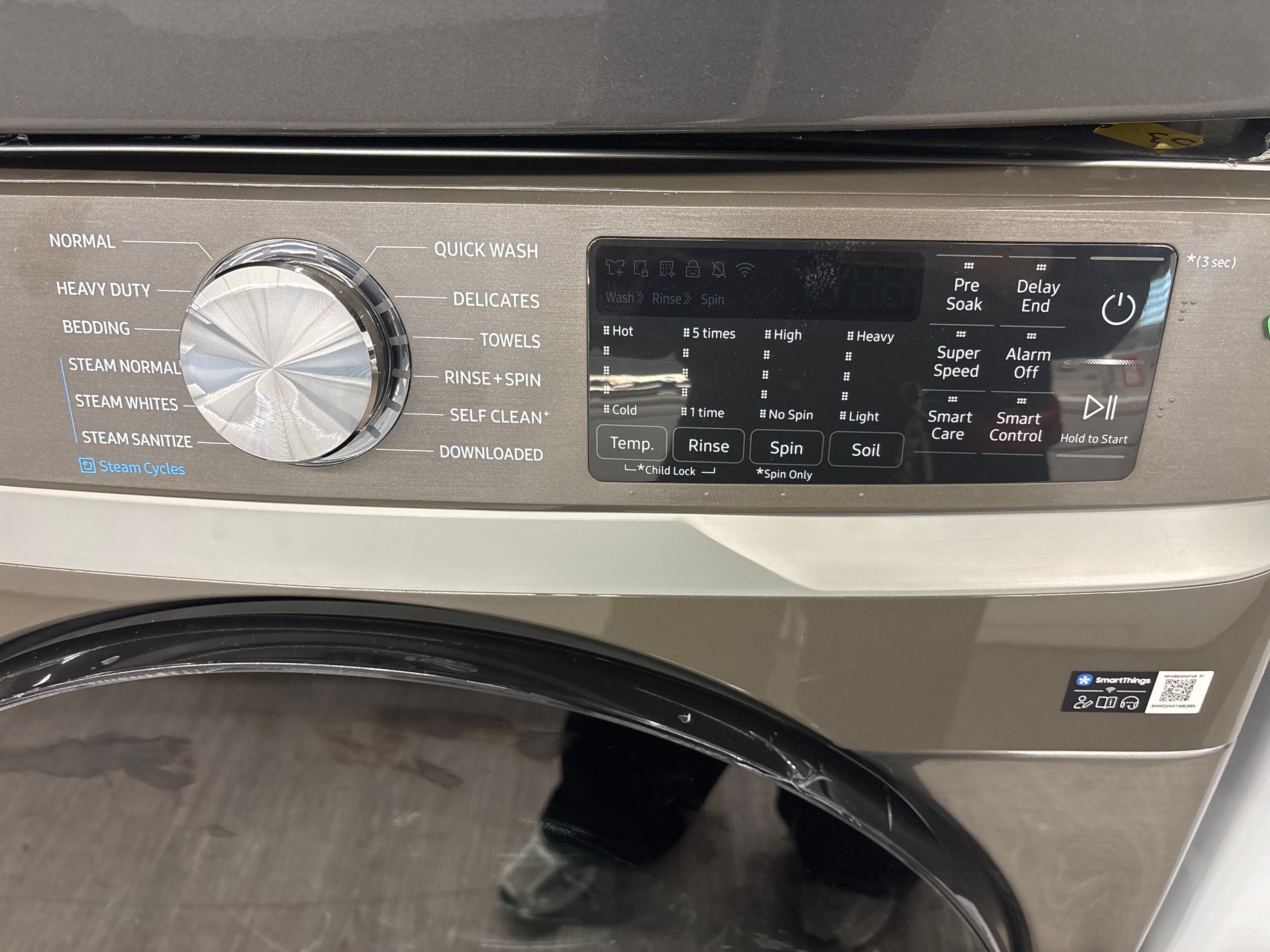 OPEN BOX- SAMSUNG 27” Front load Washer- WF45B6300AP