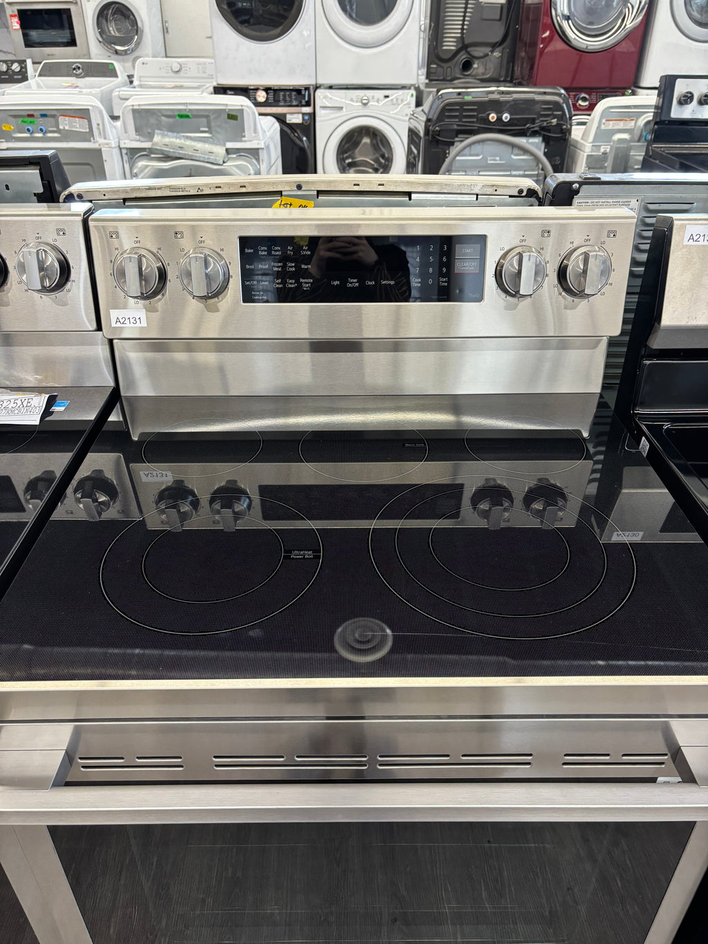 NEW - LG 30” Freestanding Glass Top Range - LREN6325XE (1 YEAR MANUFACTURER WARRANTY)