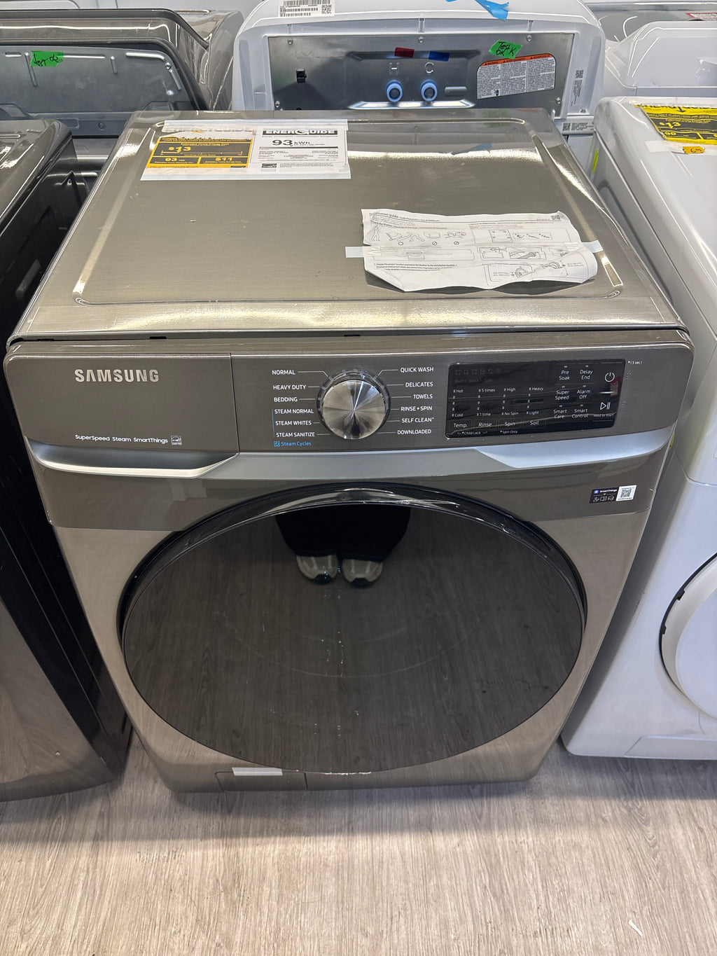OPEN BOX - SAMSUNG 27” Front load washer - FW45B6300AP