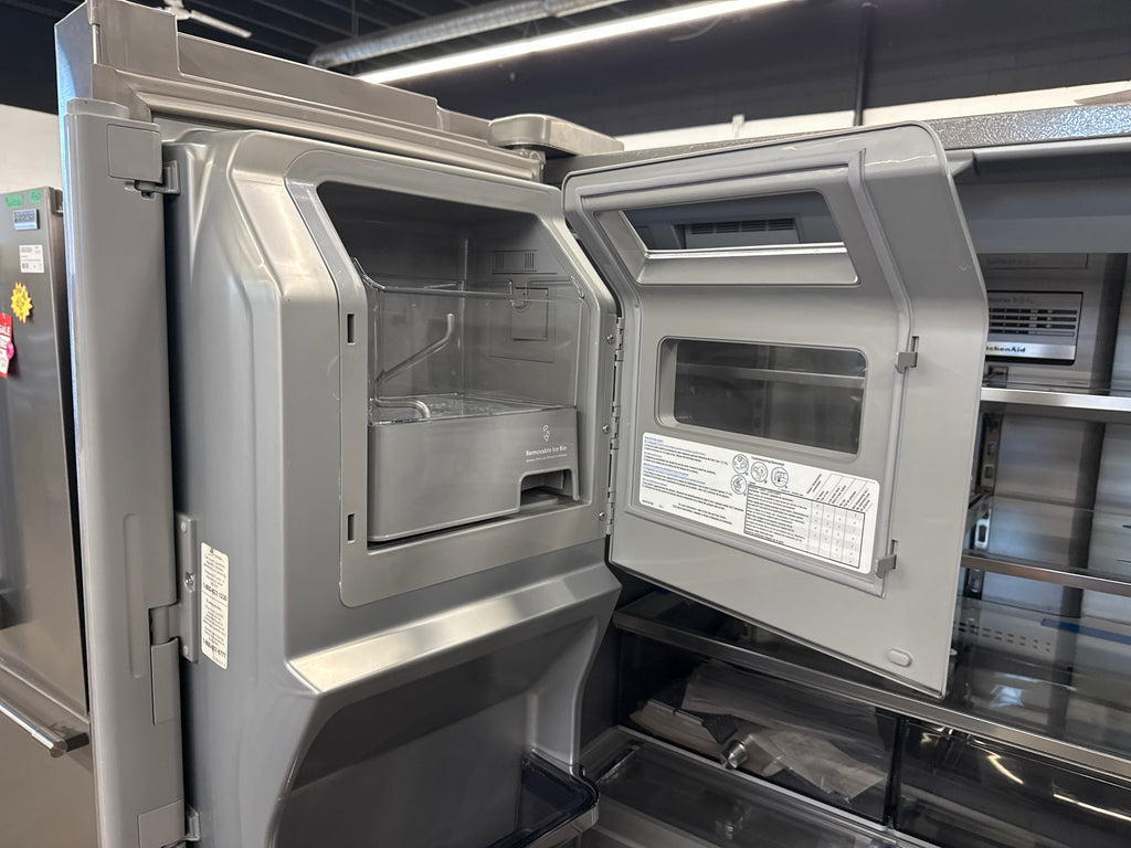 OPEN-BOX - KitchenAid 36” French Door with Water & Ice Dispenser - KRMF706ESS