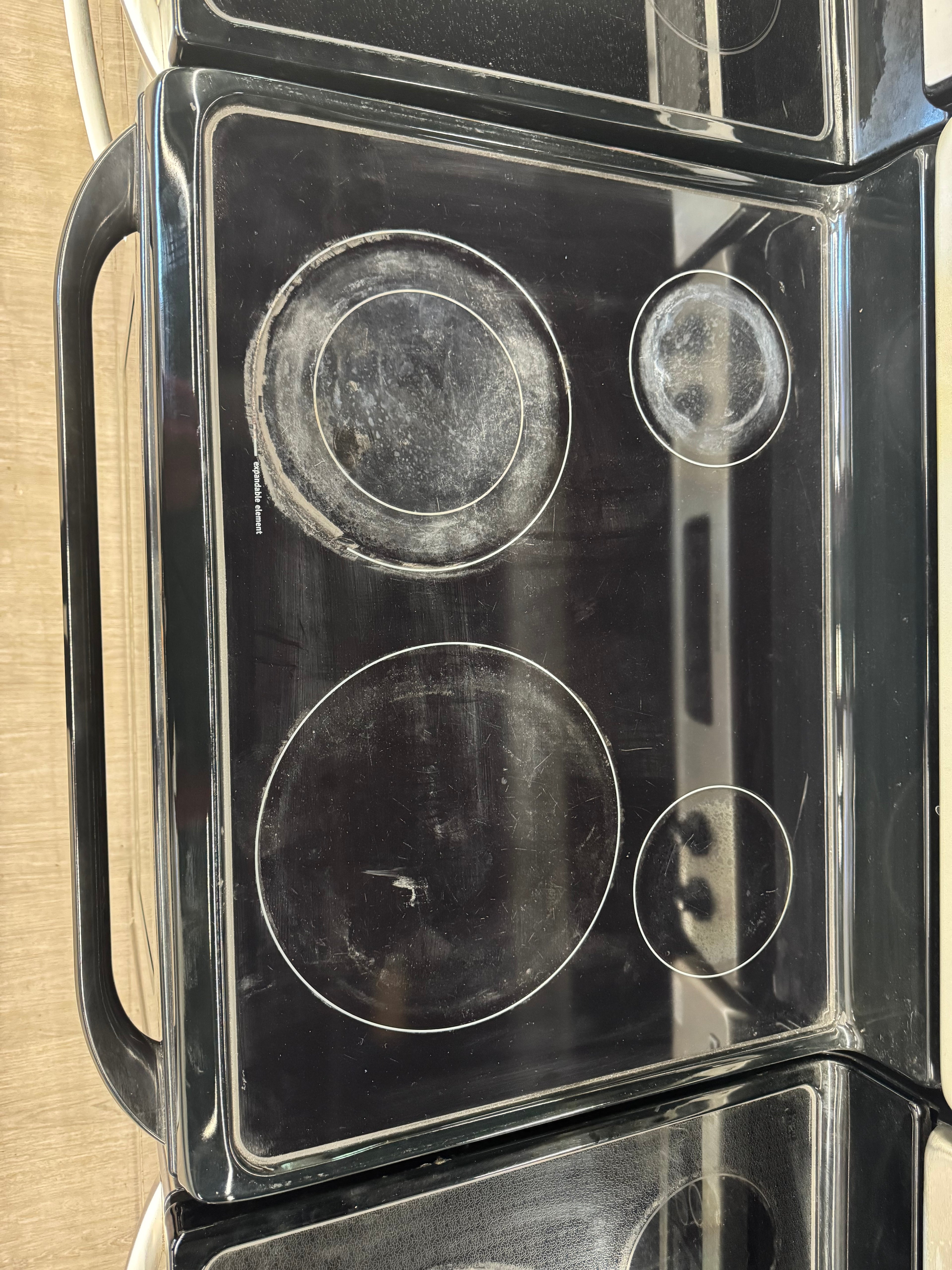 Frigidaire 30” Freestanding Glass Top Range - CFEF3018LMB