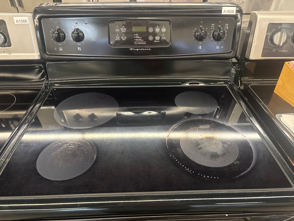 Frigidaire 30” Freestanding Glass Top Range - CFEF372EB5