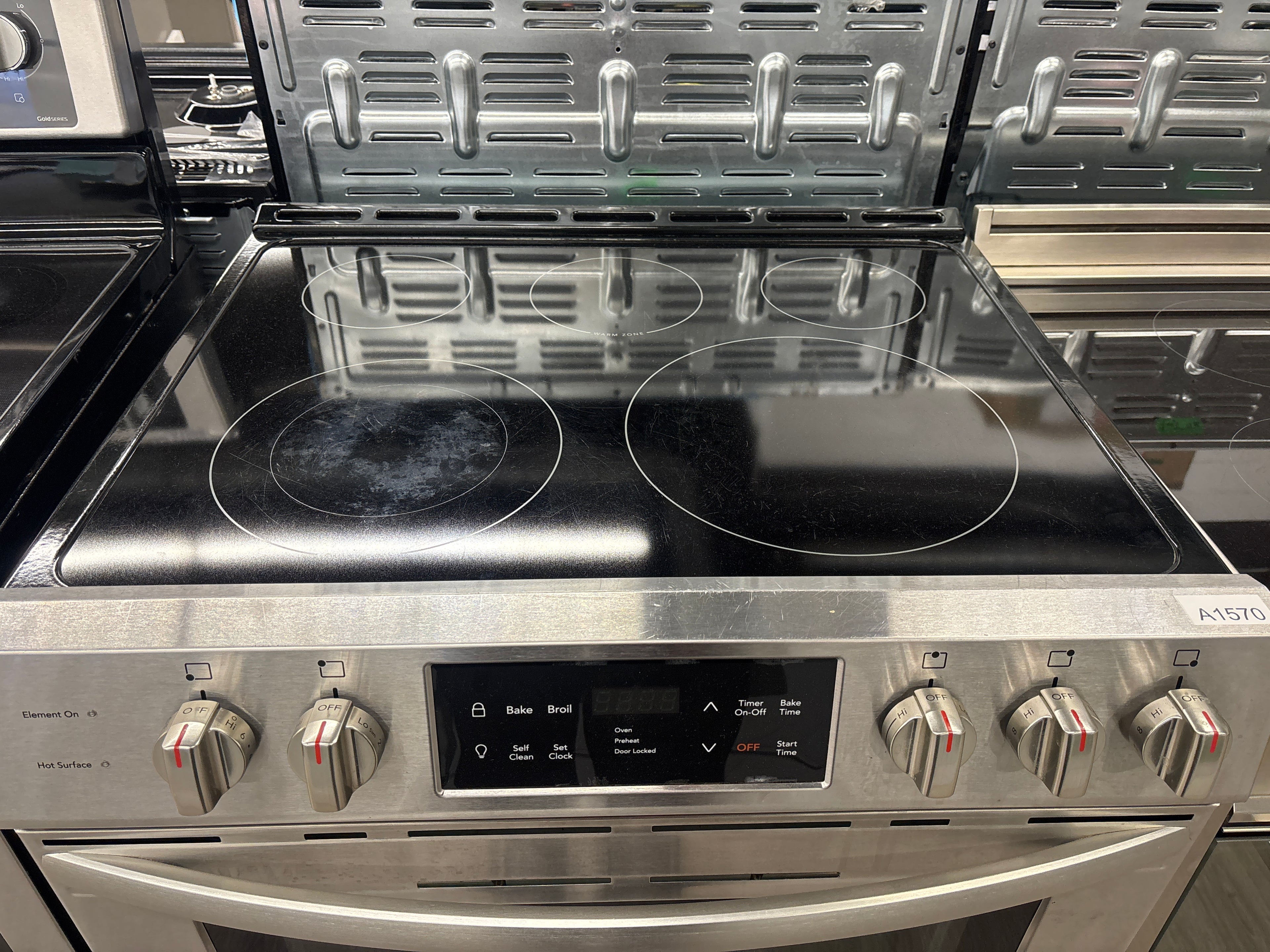 Frigidaire 30” Slide-In Glass Top Range - CFEH3054USA