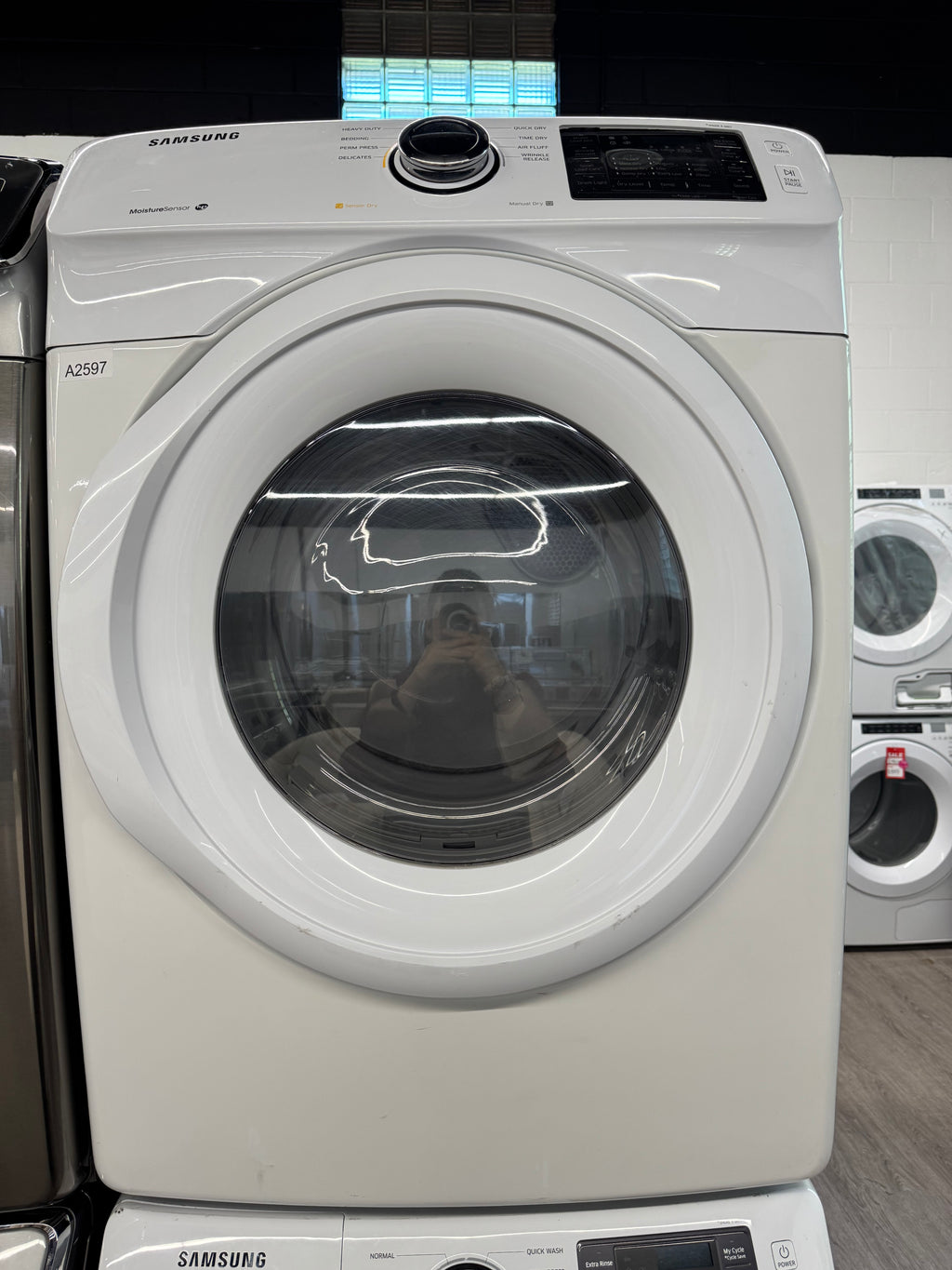 Samsung 27” Front Load Washer & Dryer Set – WF42H5000AW/A2 & DV42H5000EW/AC