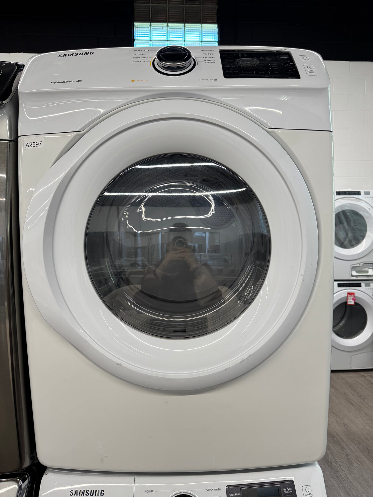 Samsung 27” Front Load Washer & Dryer Set – WF42H5000AW/A2 & DV42H5000EW/AC